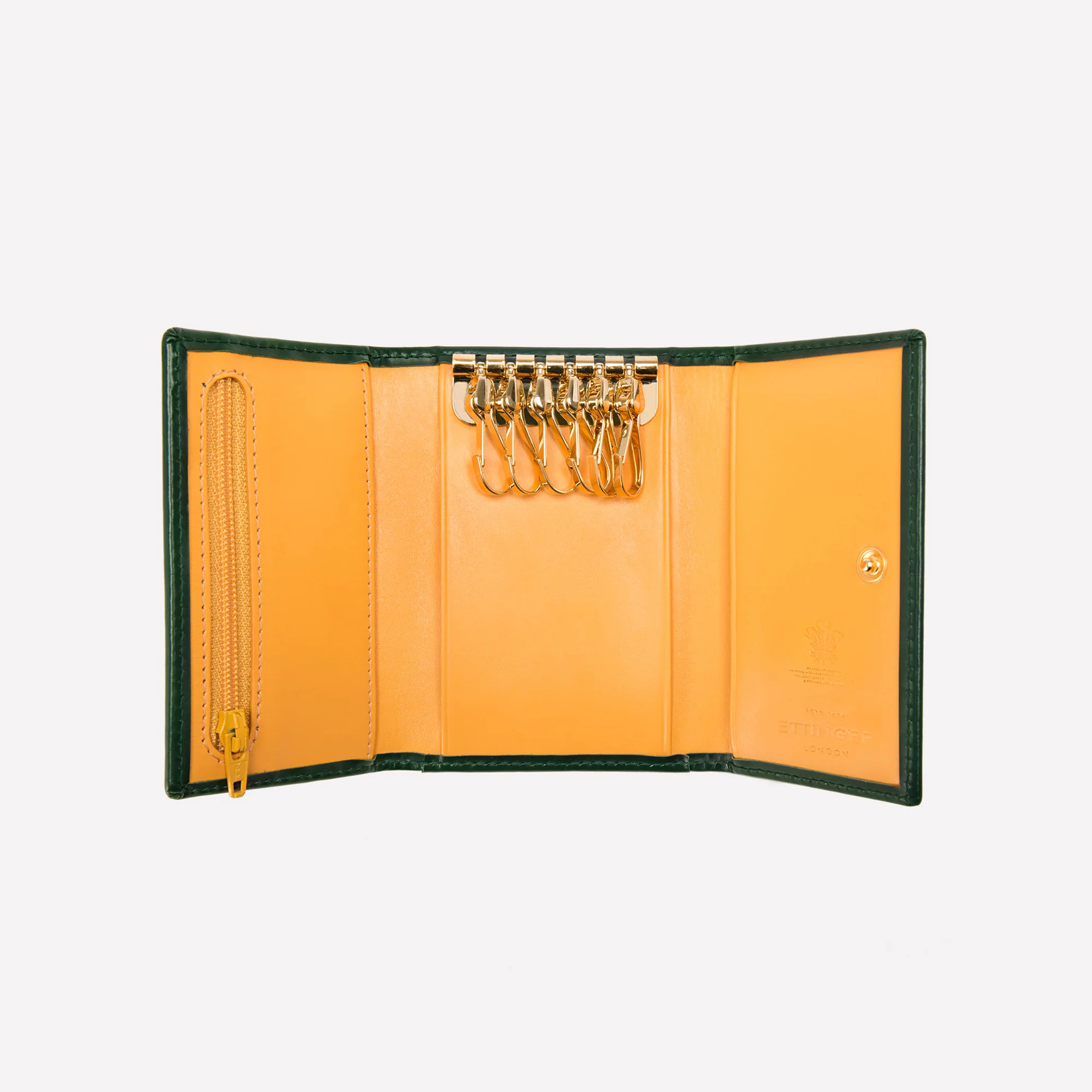 Bridle Hide 6-Hook Key Case - Image 11