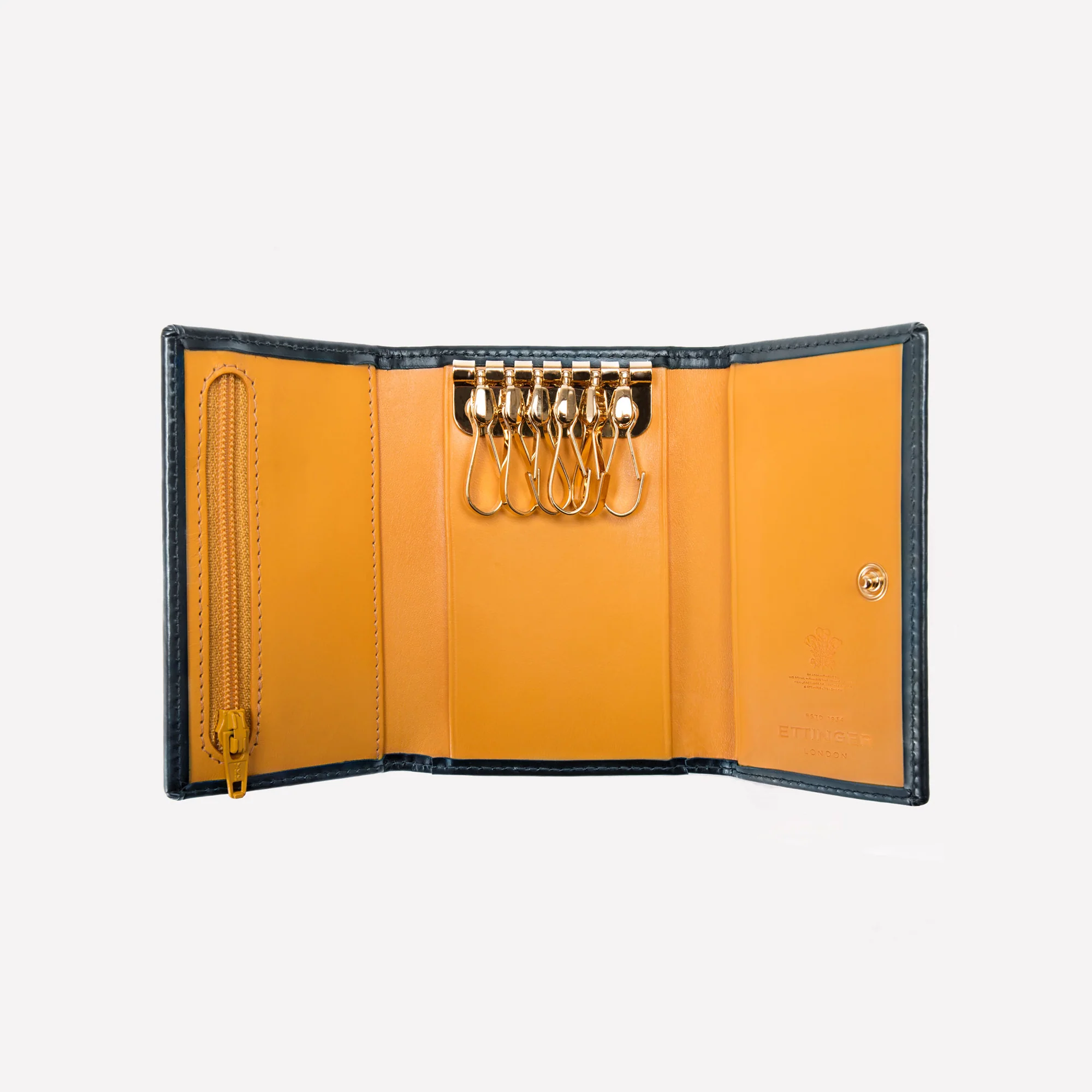 Bridle Hide 6-Hook Key Case - Image 14