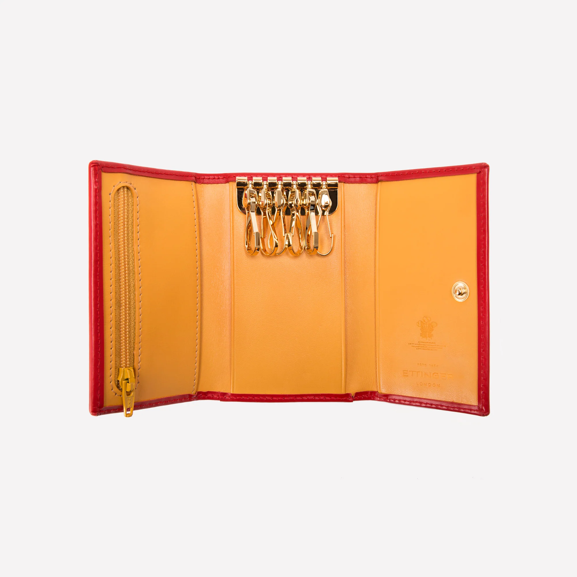 Bridle Hide 6-Hook Key Case - Image 20