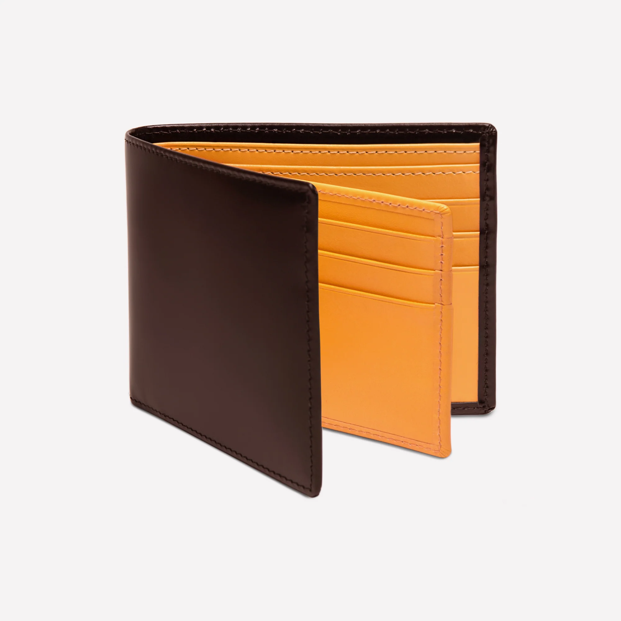Bridle Hide Billfold Wallet with 12 C/C - Image 11