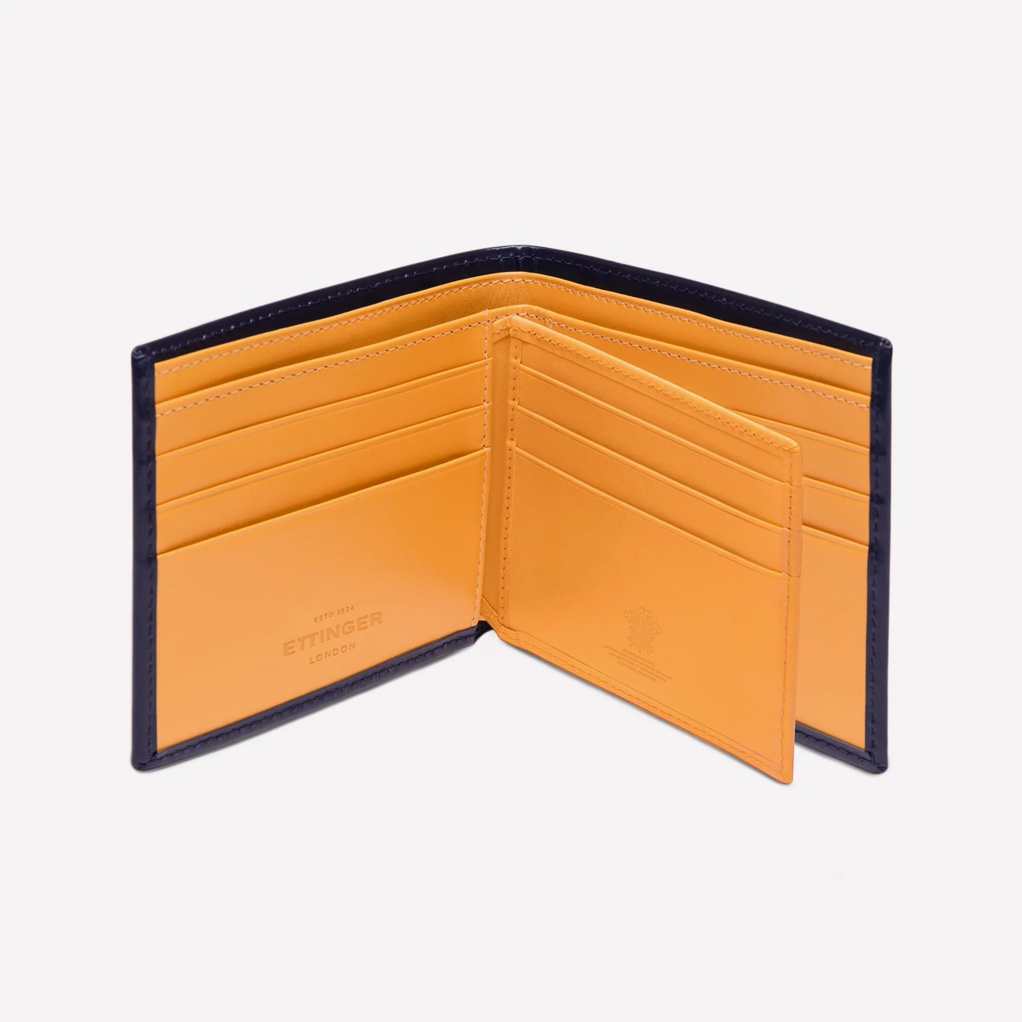 Bridle Hide Billfold Wallet with 12 C/C - Image 15