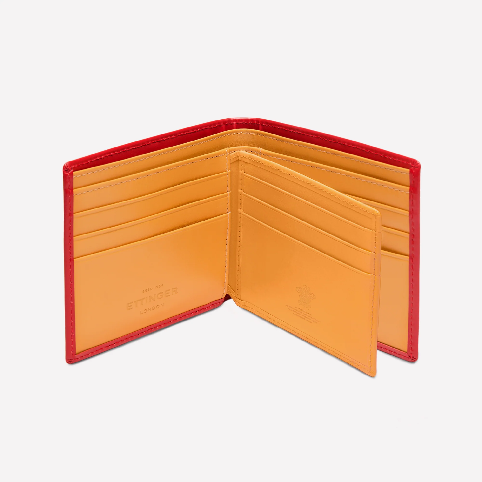 Bridle Hide Billfold Wallet with 12 C/C - Image 18