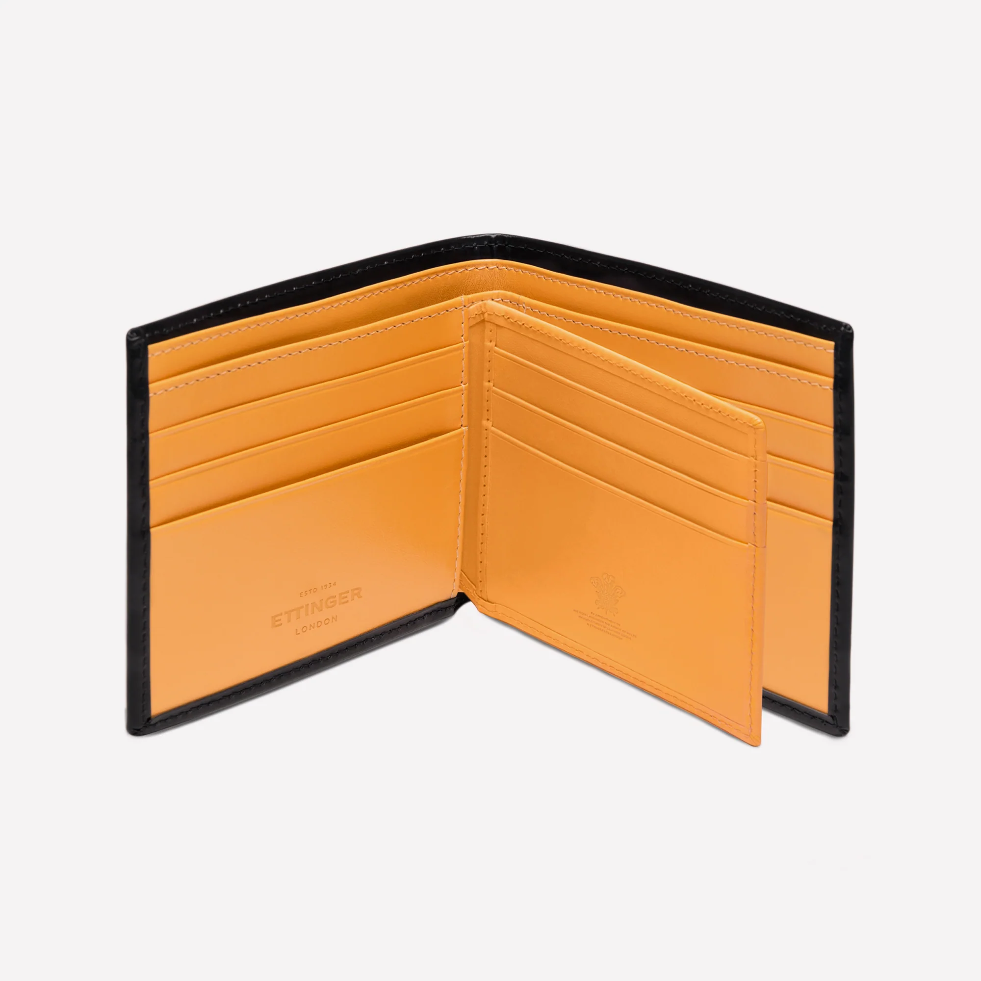 Bridle Hide Billfold Wallet with 12 C/C - Image 3