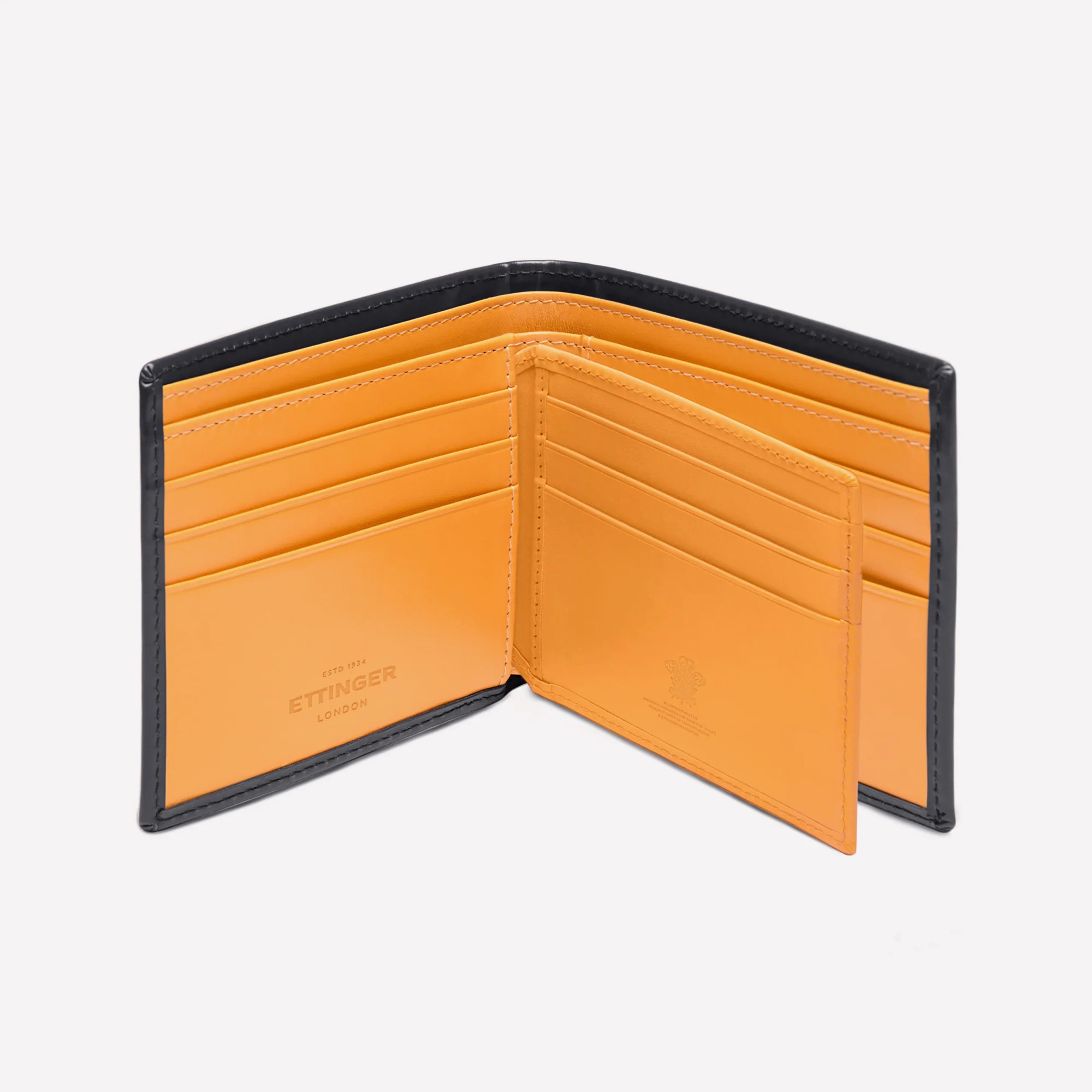 Bridle Hide Billfold Wallet with 12 C/C - Image 6
