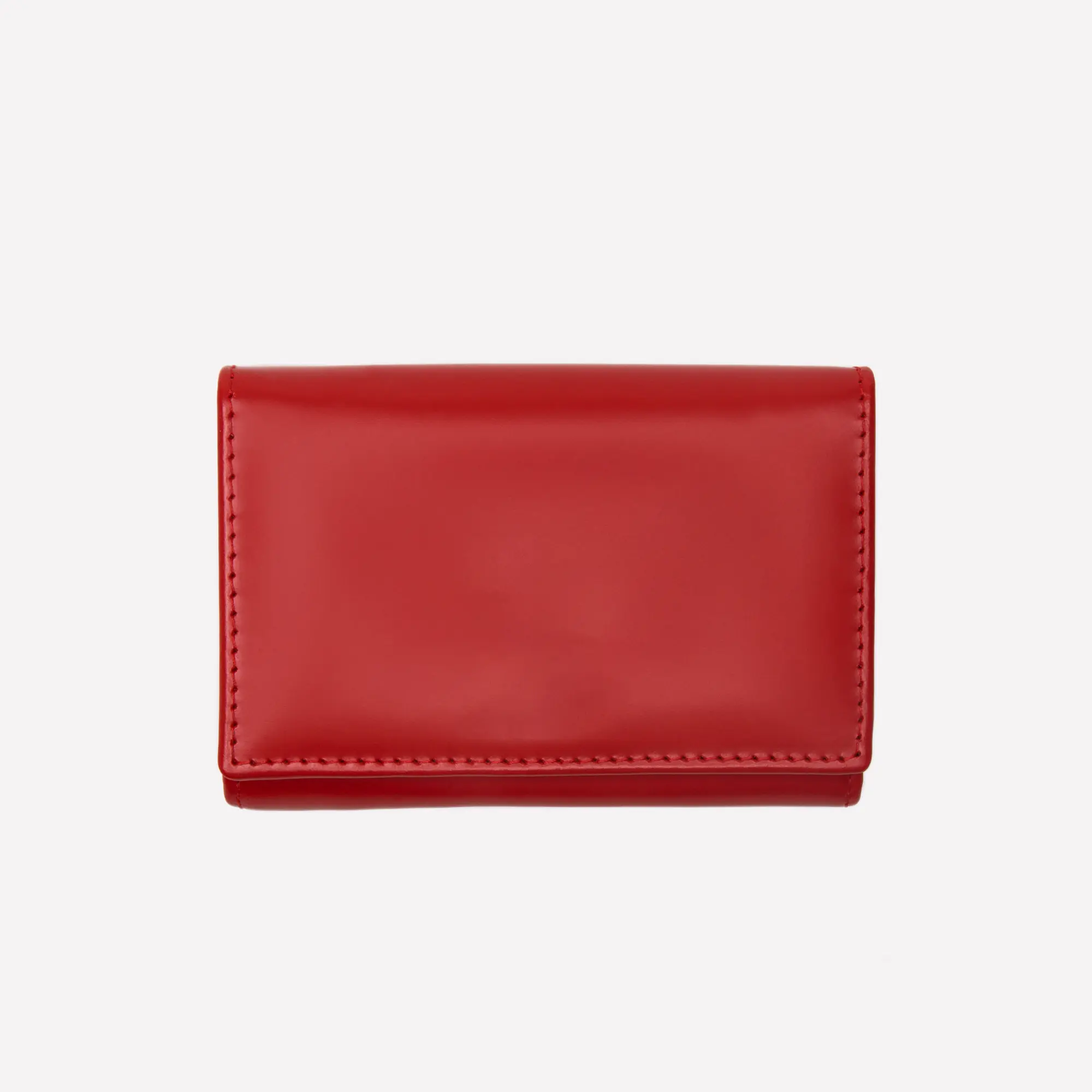 Bridle Hide Coin Purse with Card Pocket (concealed button) - Image 10
