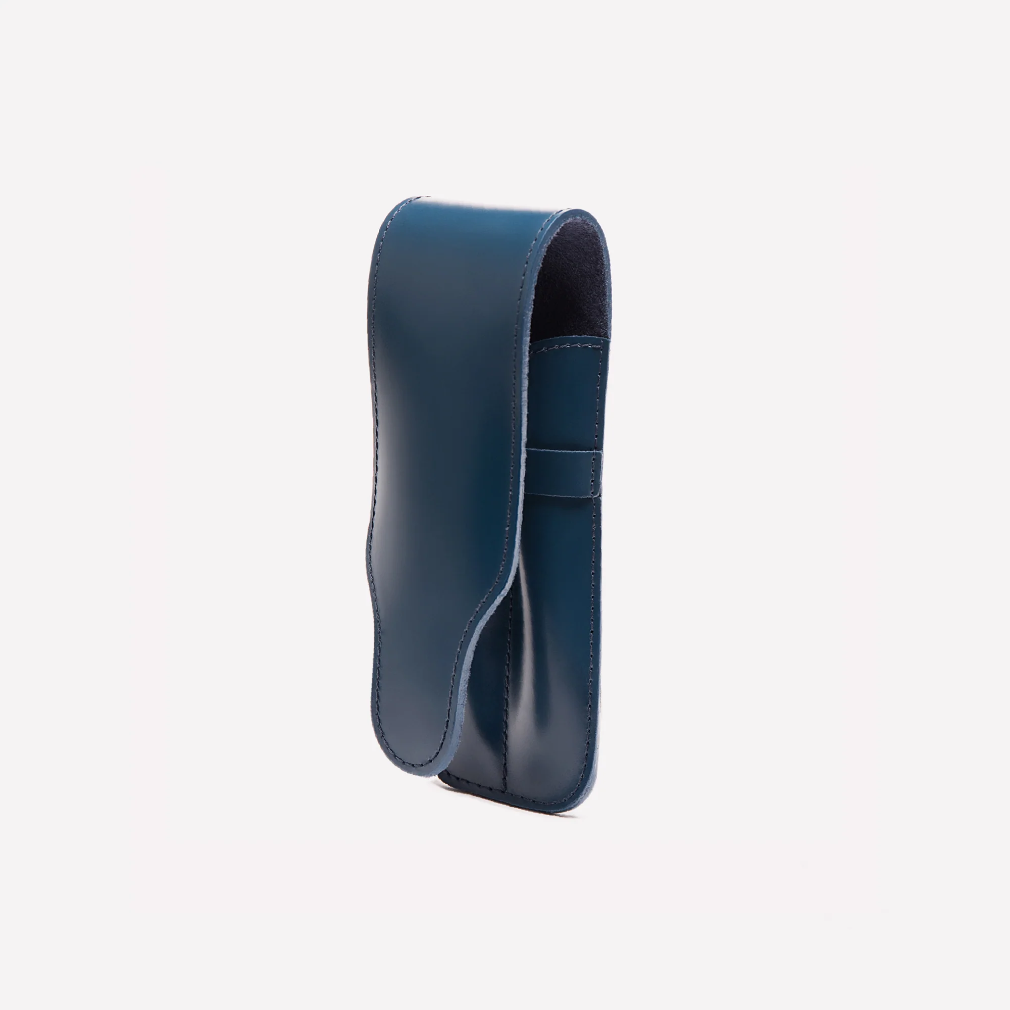 Bridle Hide Double Pen Case - Image 10