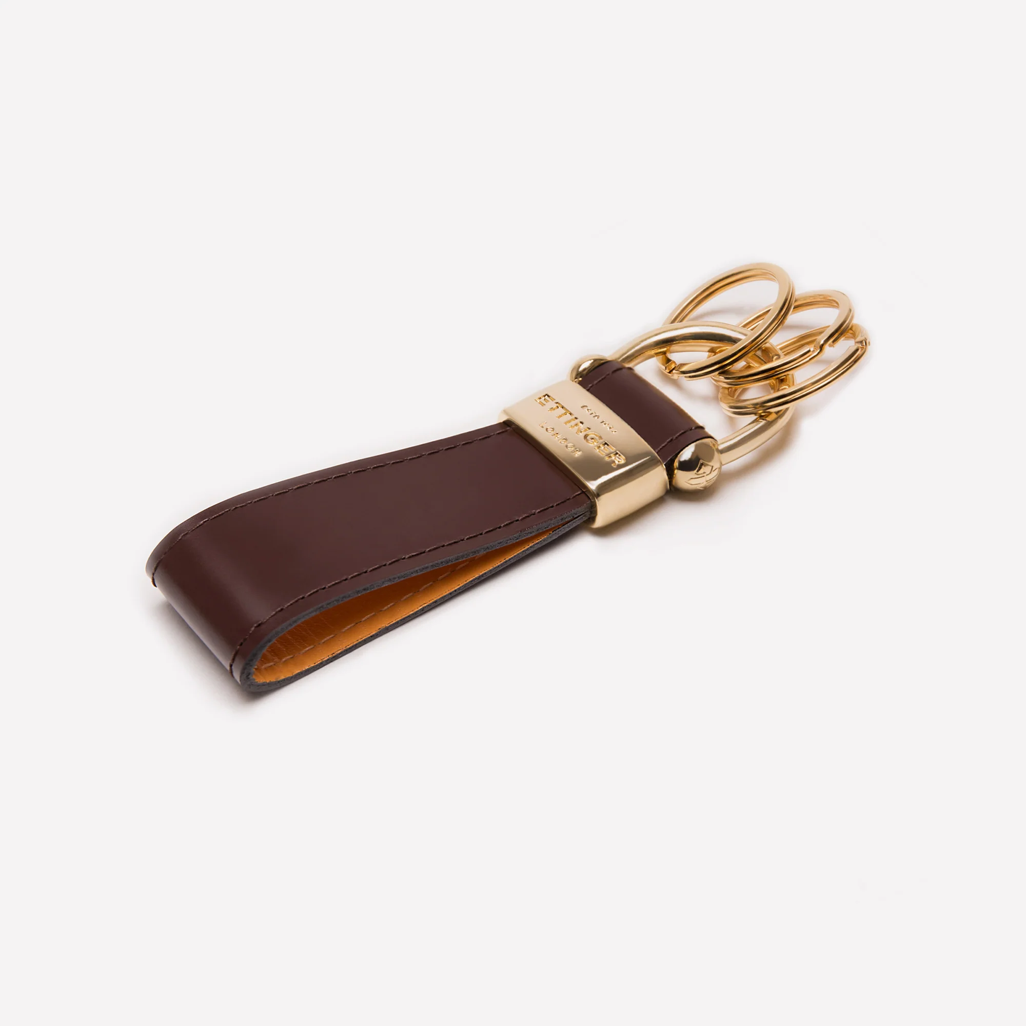 Bridle Hide Stirrup Keyring - Image 22
