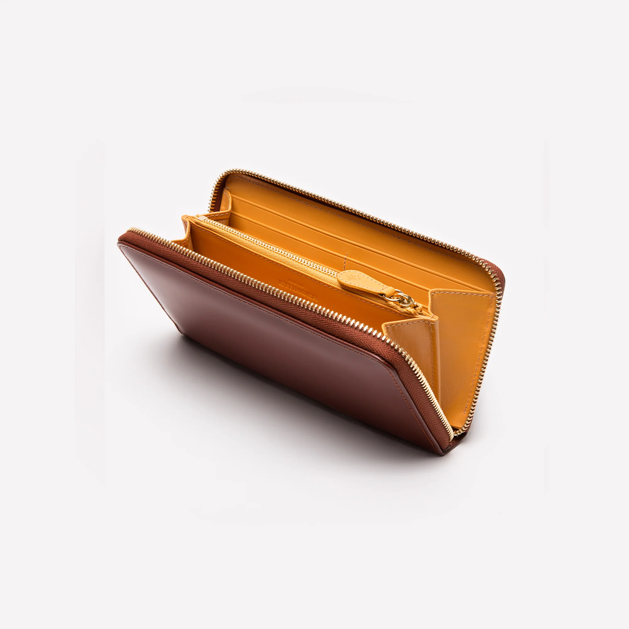 Bridle Hide Large Zip-Around Purse - Image 4