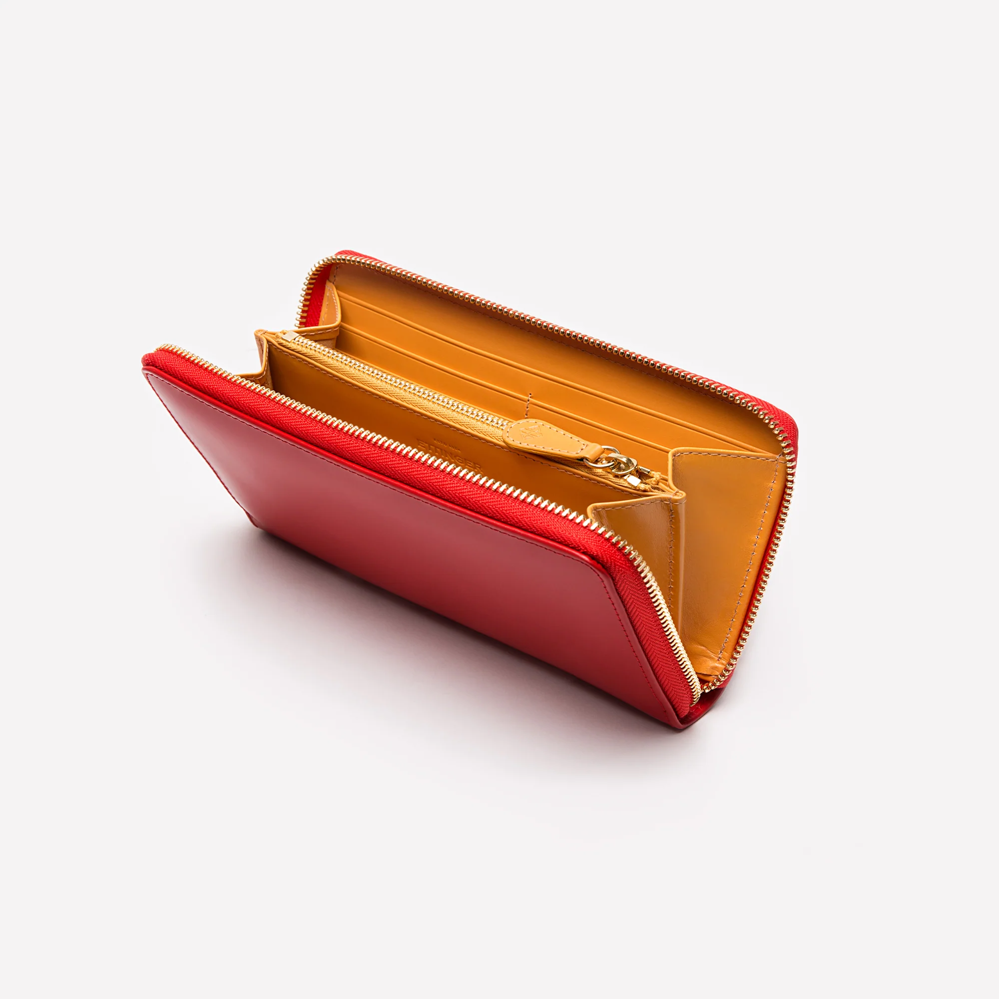 Bridle Hide Large Zip-Around Purse - Image 6