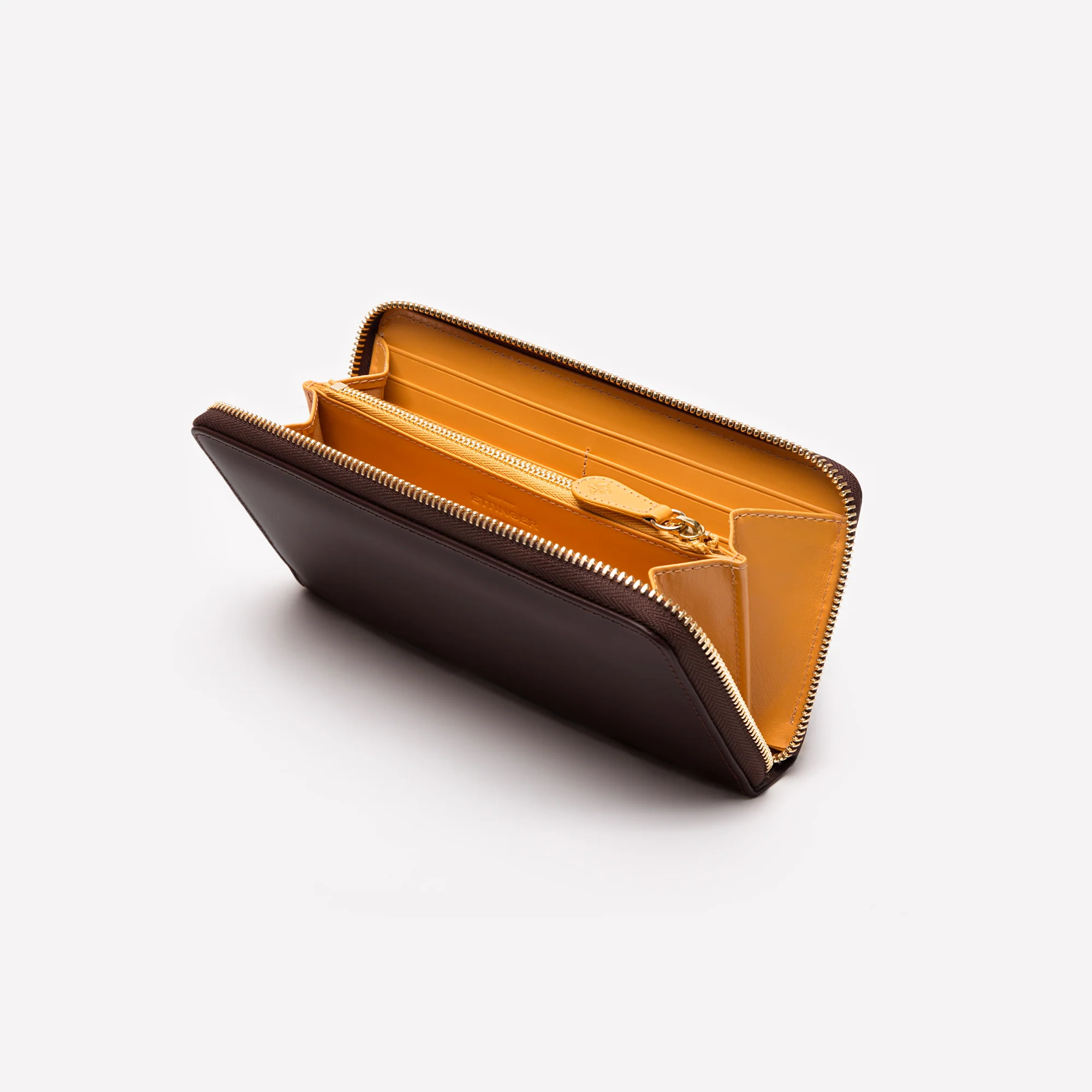 Bridle Hide Large Zip-Around Purse - Image 8