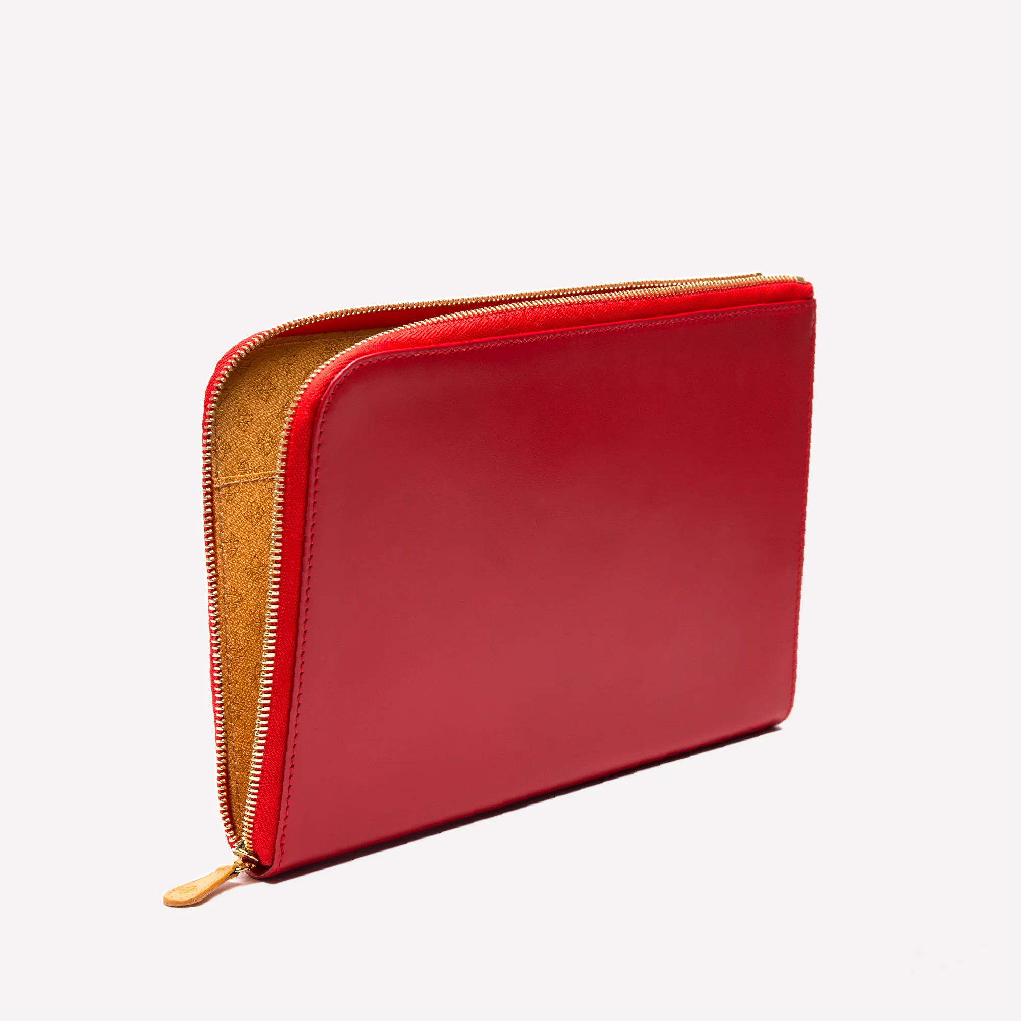 Bridle Hide Large Zip Portfolio - Image 3
