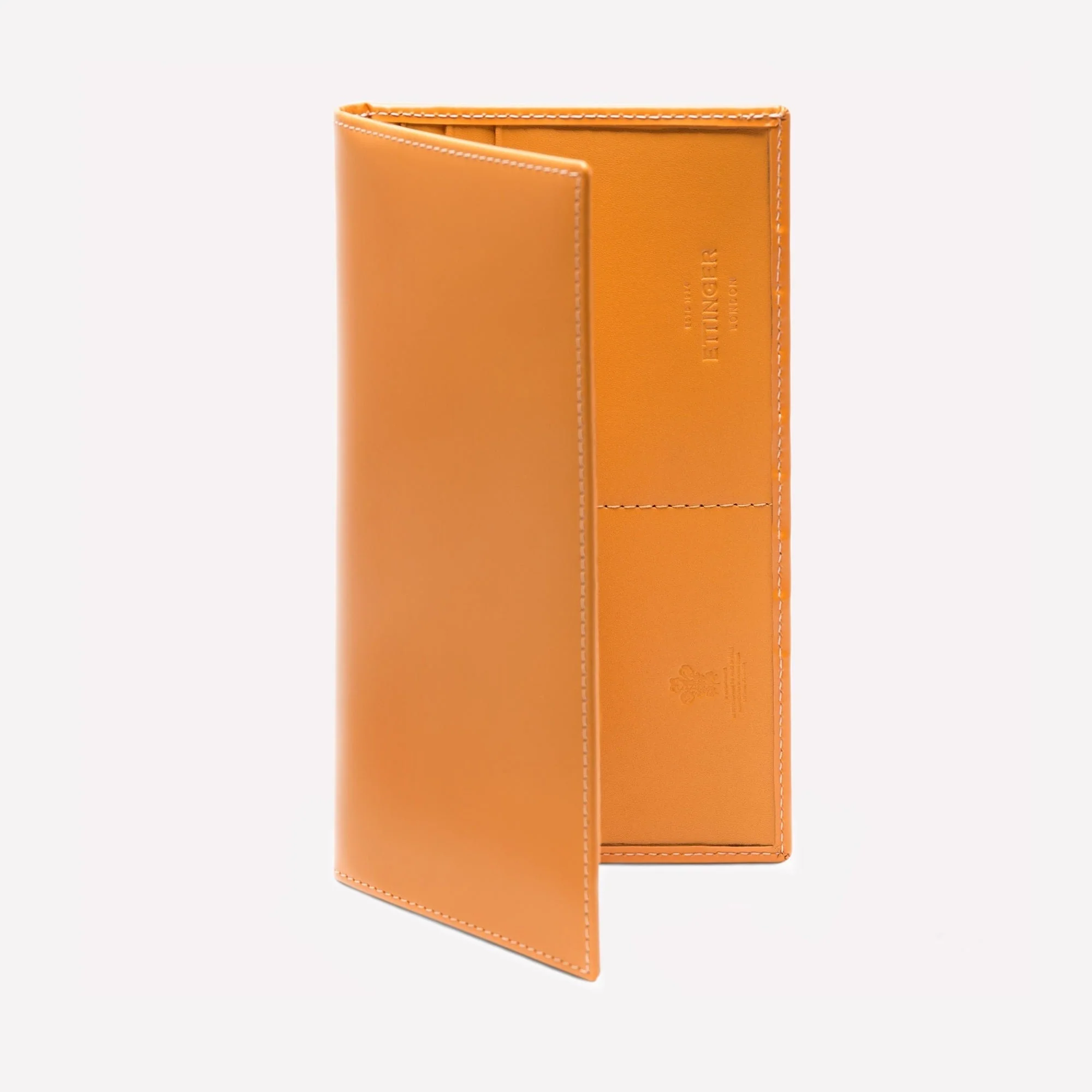 Bridle Hide Long Wallet with Zipped Pocket - Image 10