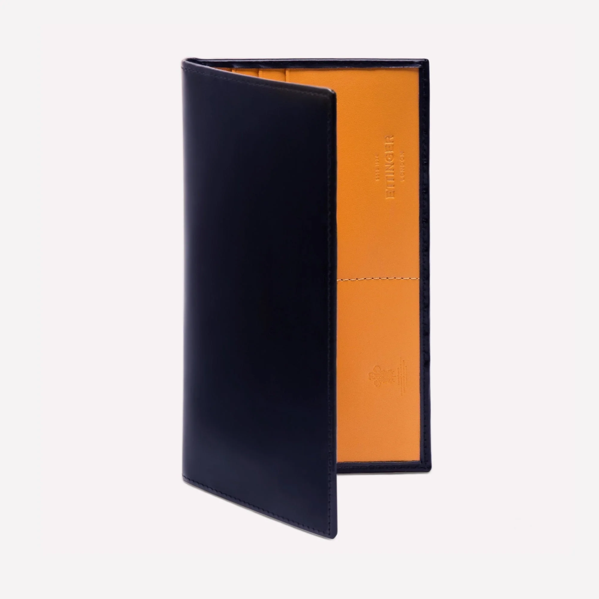 Bridle Hide Long Wallet with Zipped Pocket - Image 13