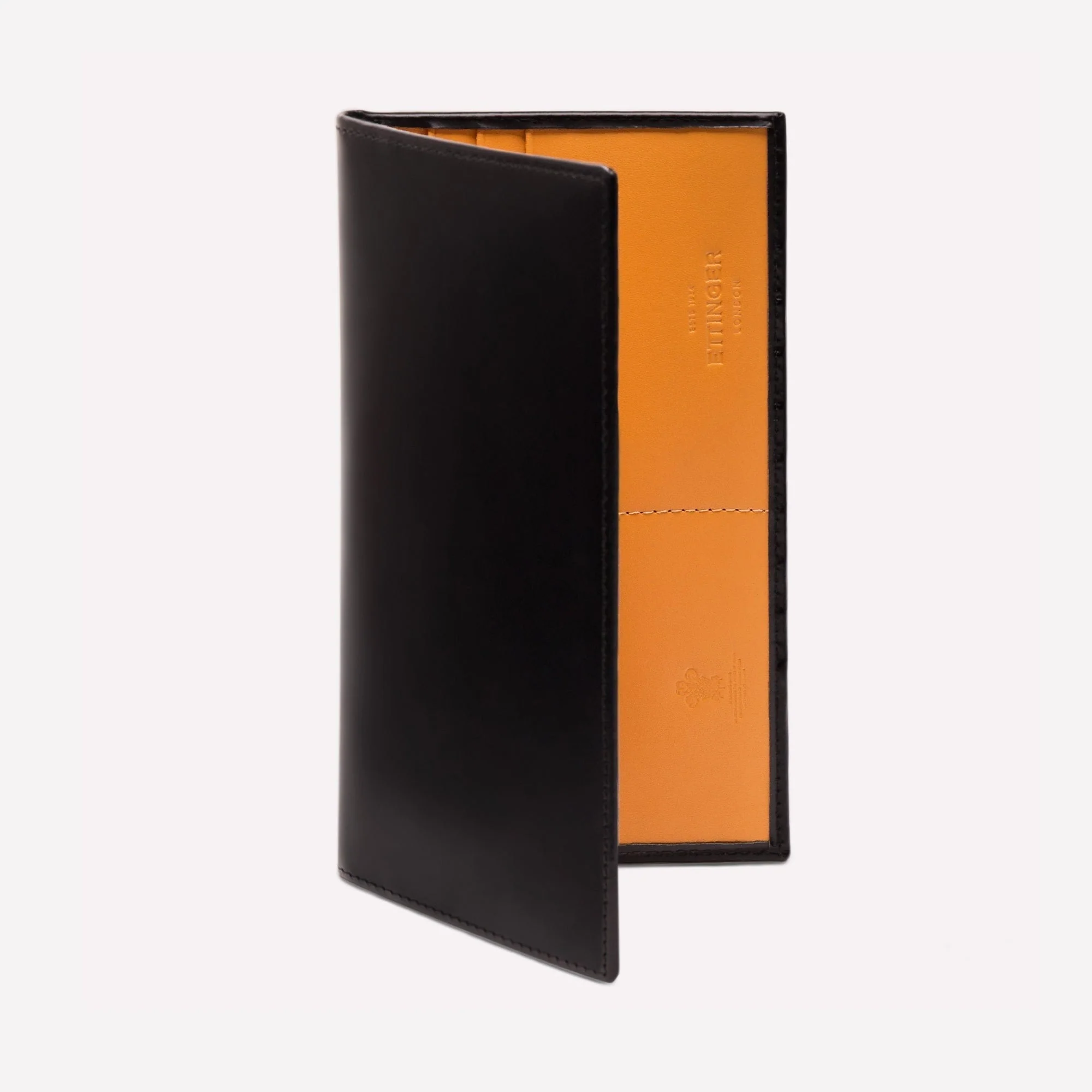 Bridle Hide Long Wallet with Zipped Pocket - Image 16