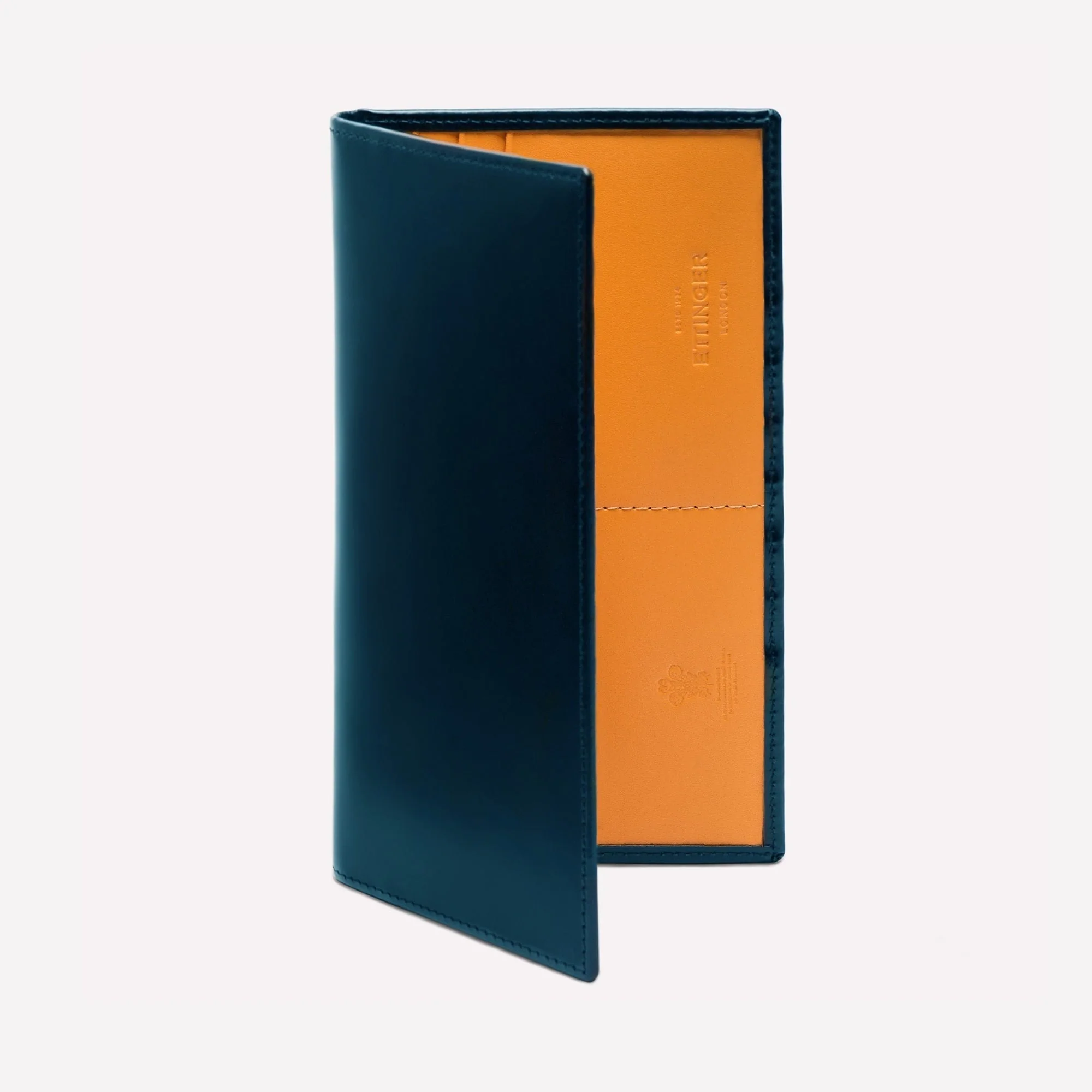 Bridle Hide Long Wallet with Zipped Pocket - Image 2