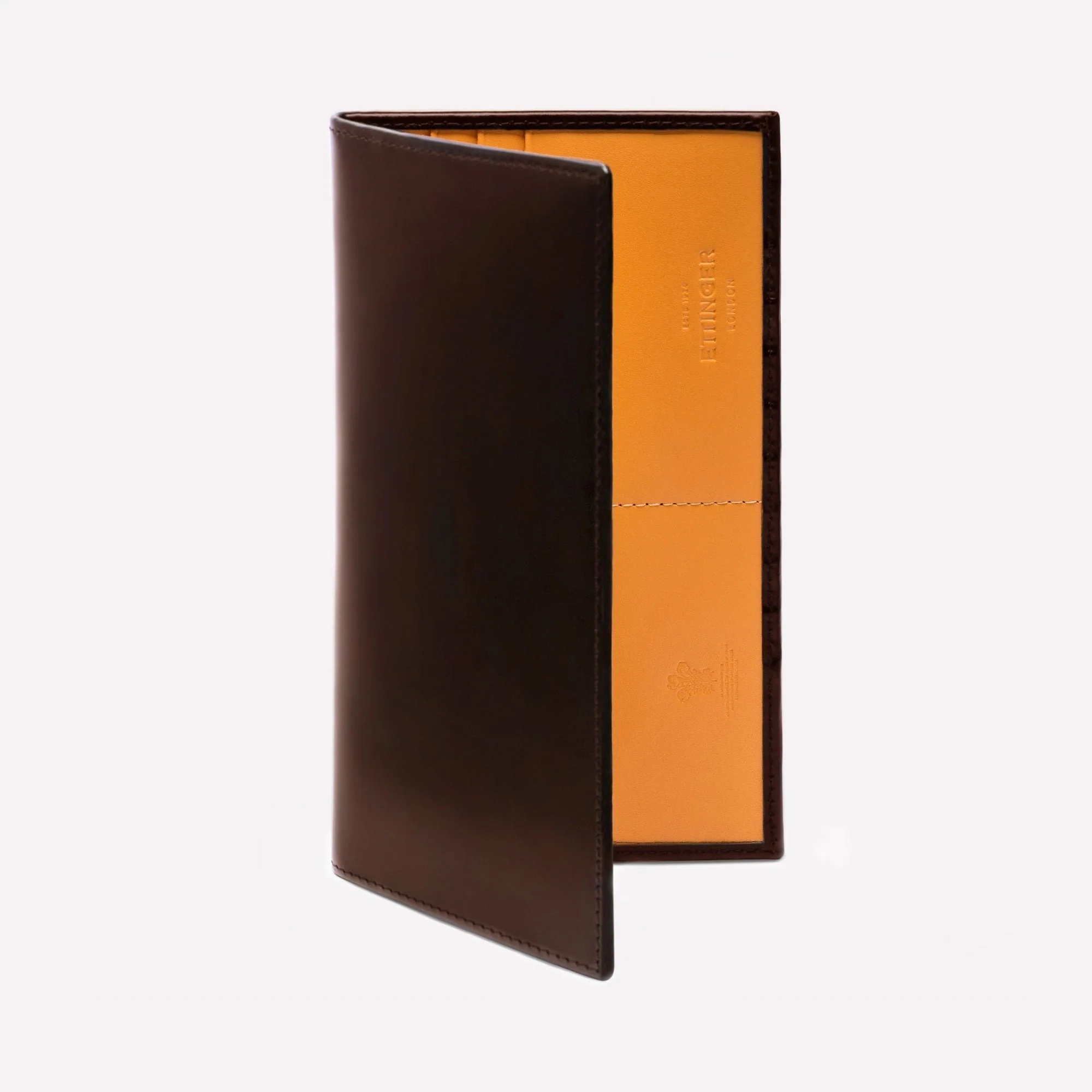 Bridle Hide Long Wallet with Zipped Pocket - Image 25
