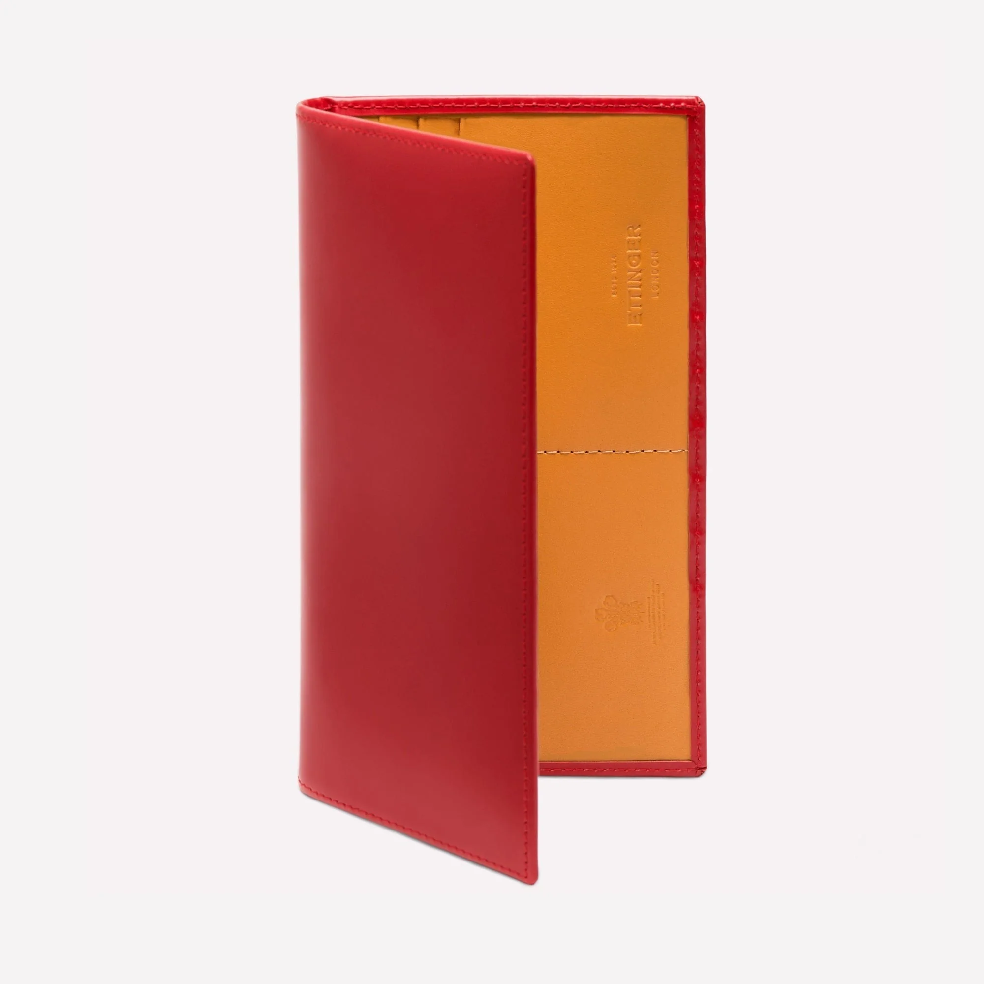 Bridle Hide Long Wallet with Zipped Pocket - Image 6
