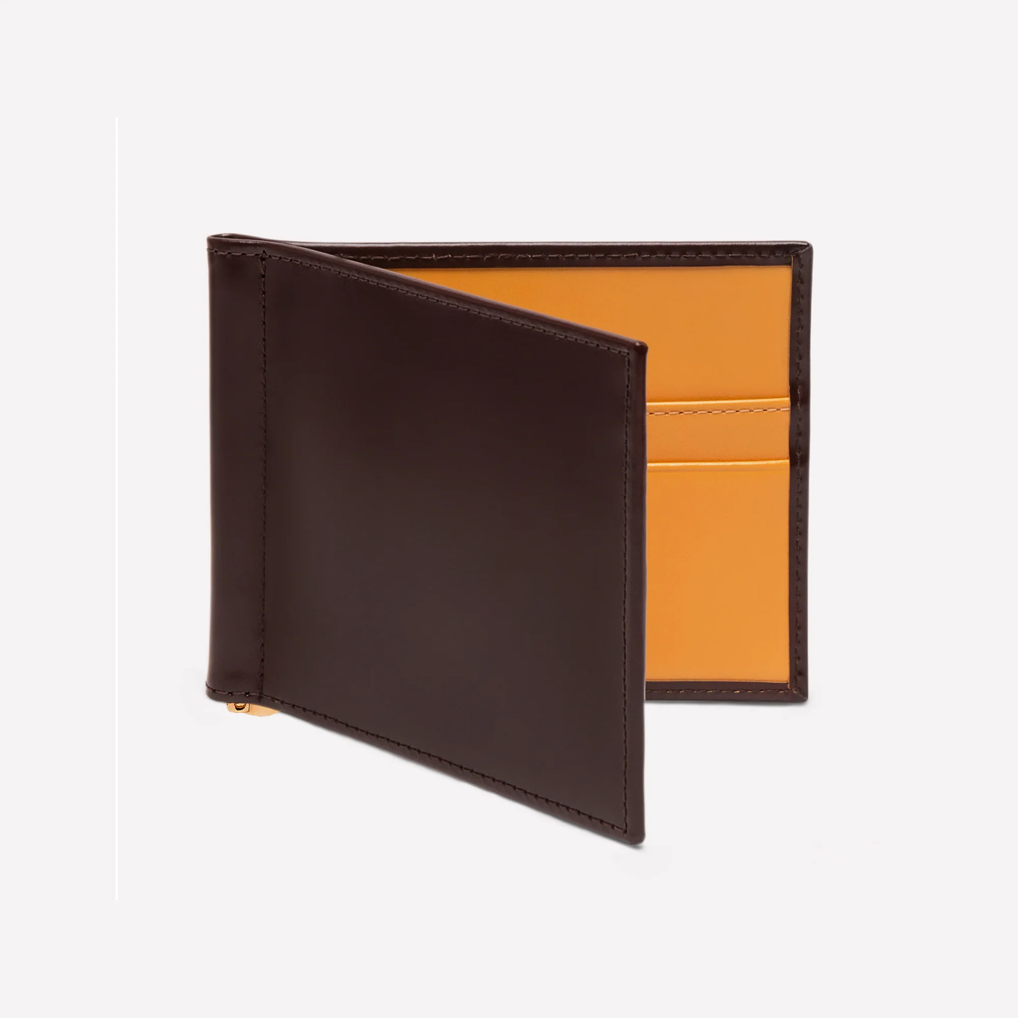 Bridle Hide Money Clip Wallet - Image 8