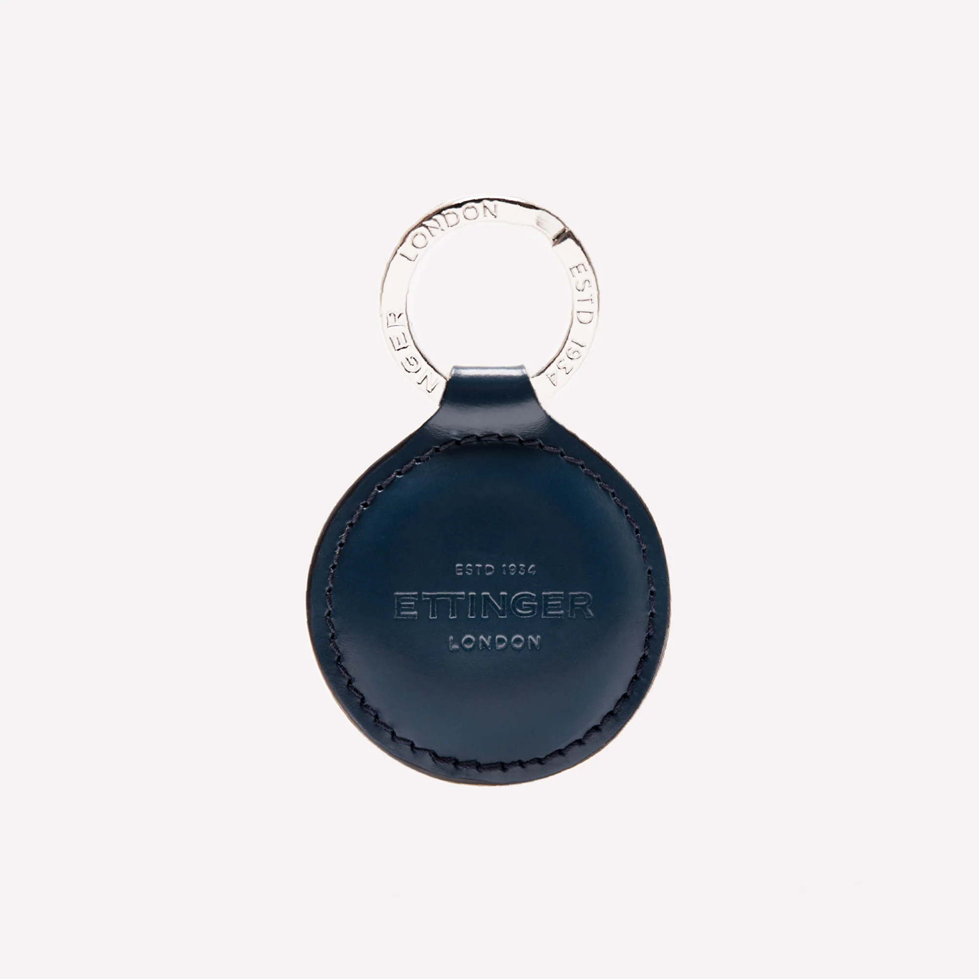Bridle Hide Round Key Fob - Image 12