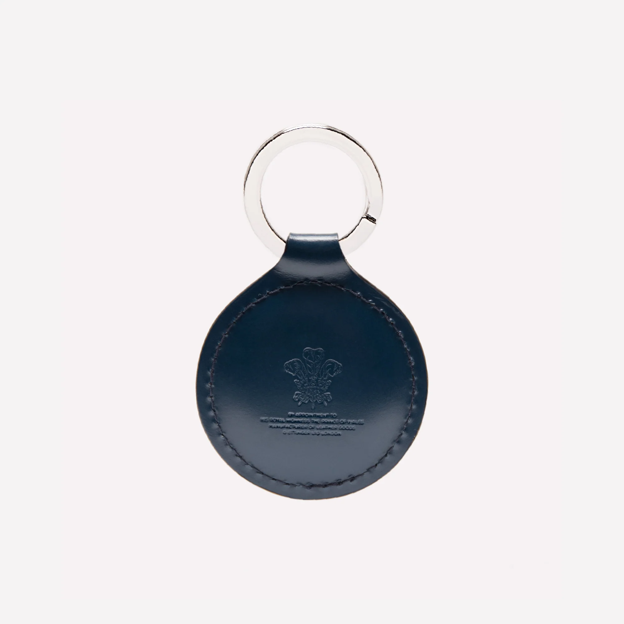Bridle Hide Round Key Fob - Image 13