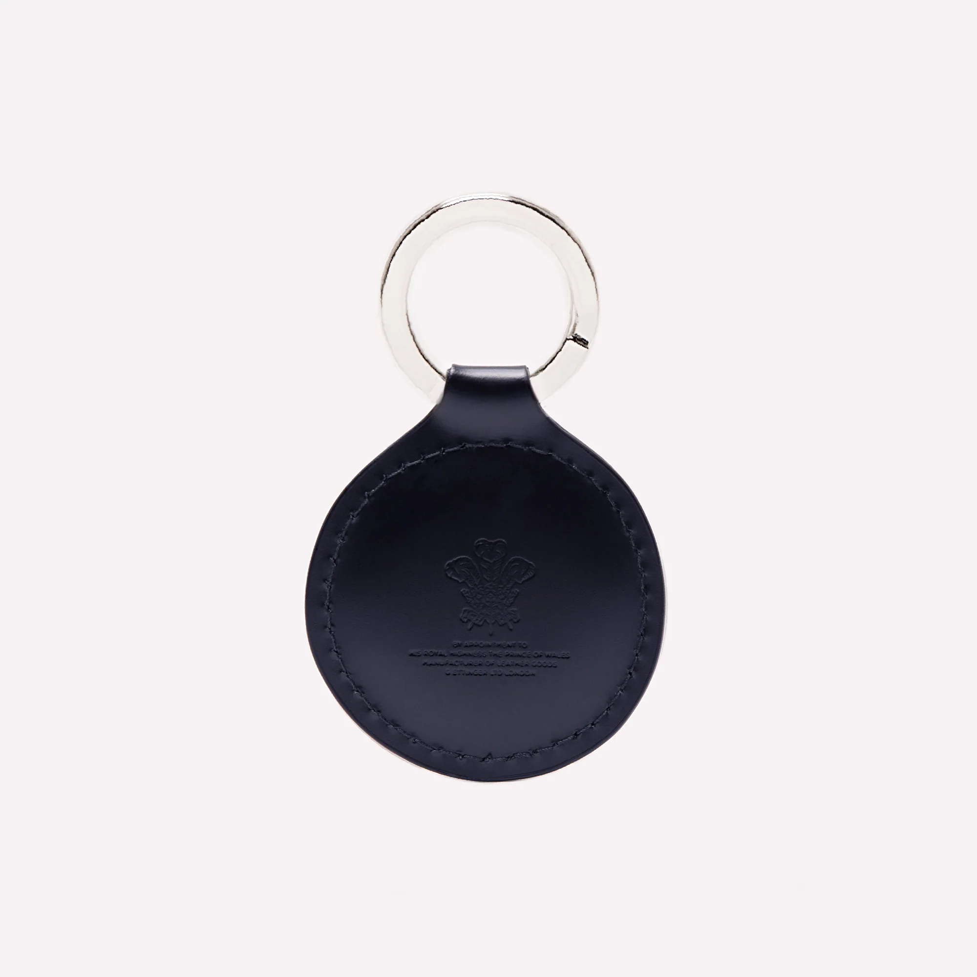 Bridle Hide Round Key Fob - Image 15