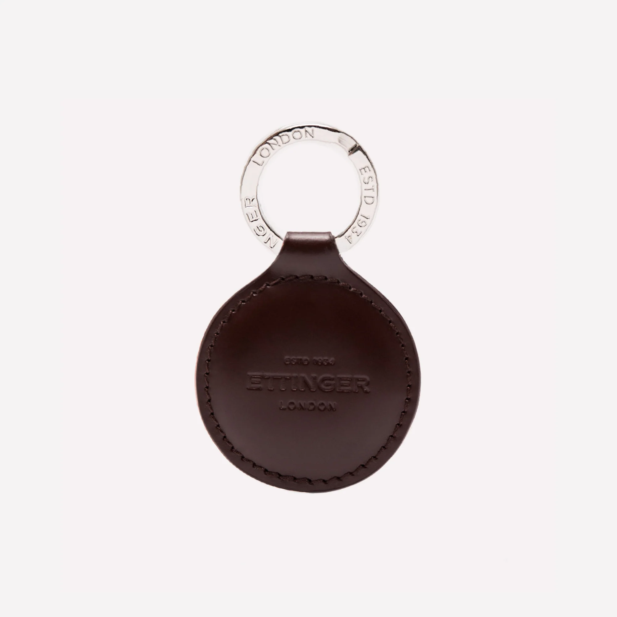 Bridle Hide Round Key Fob - Image 16