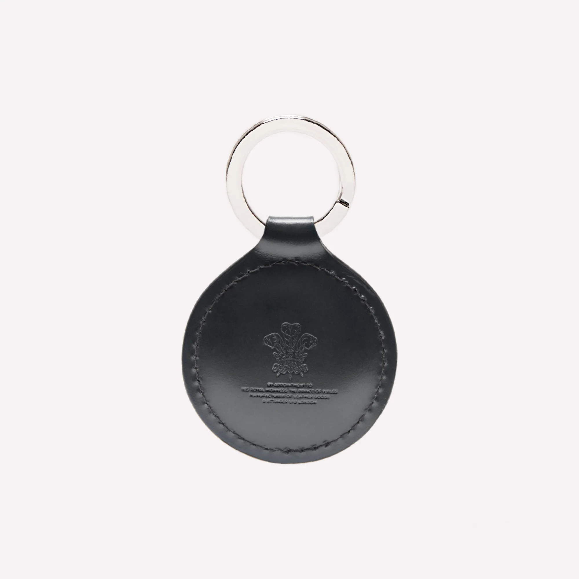 Bridle Hide Round Key Fob - Image 9