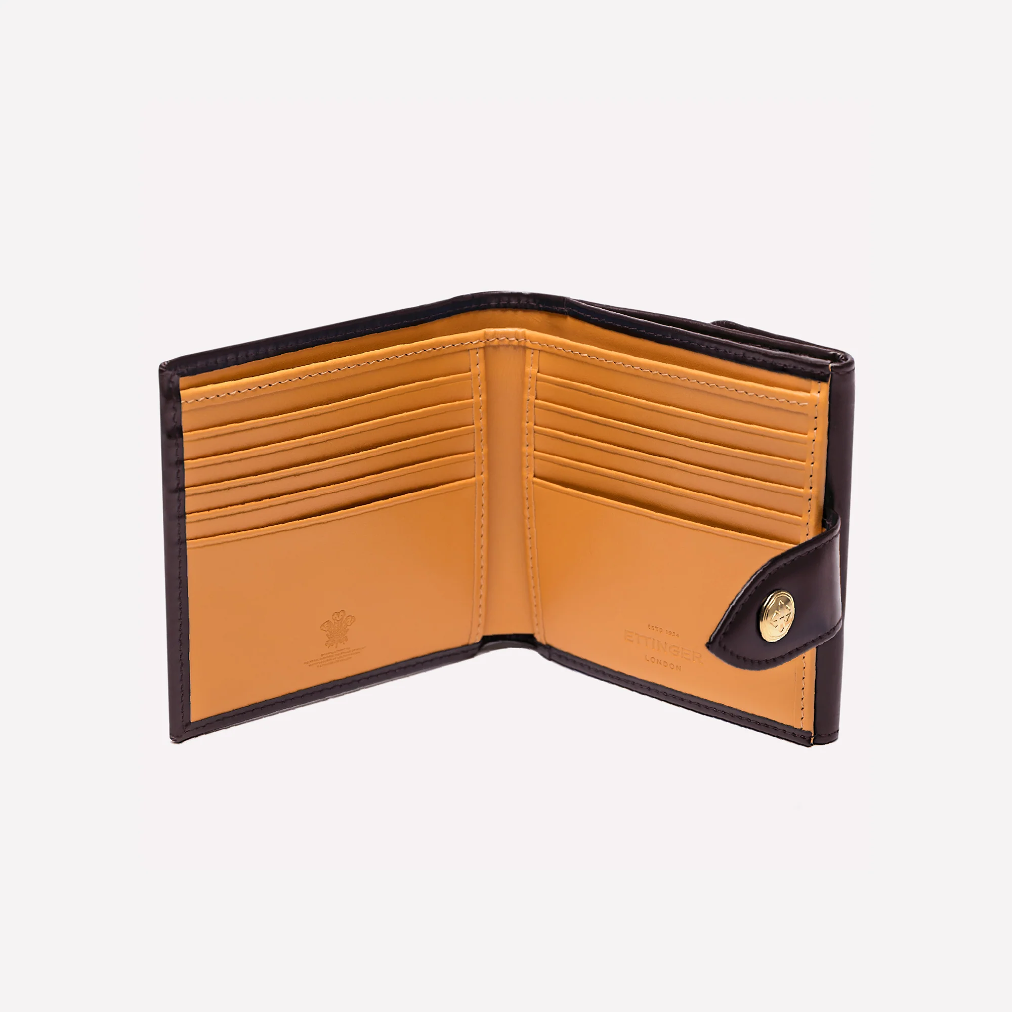 Bridle Hide Tab Wallet with 10 C/C & Purse - Image 3