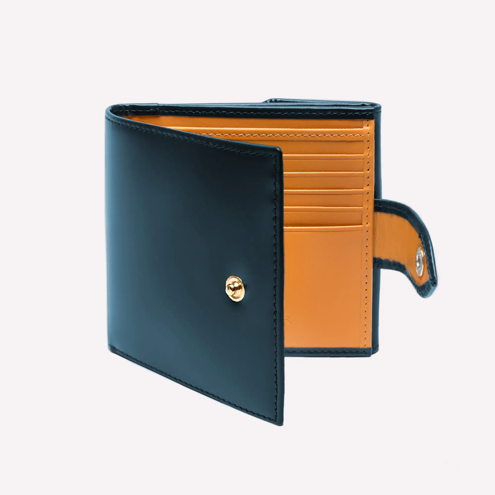 Bridle Hide Tab Wallet with 10 C/C & Purse - Image 6