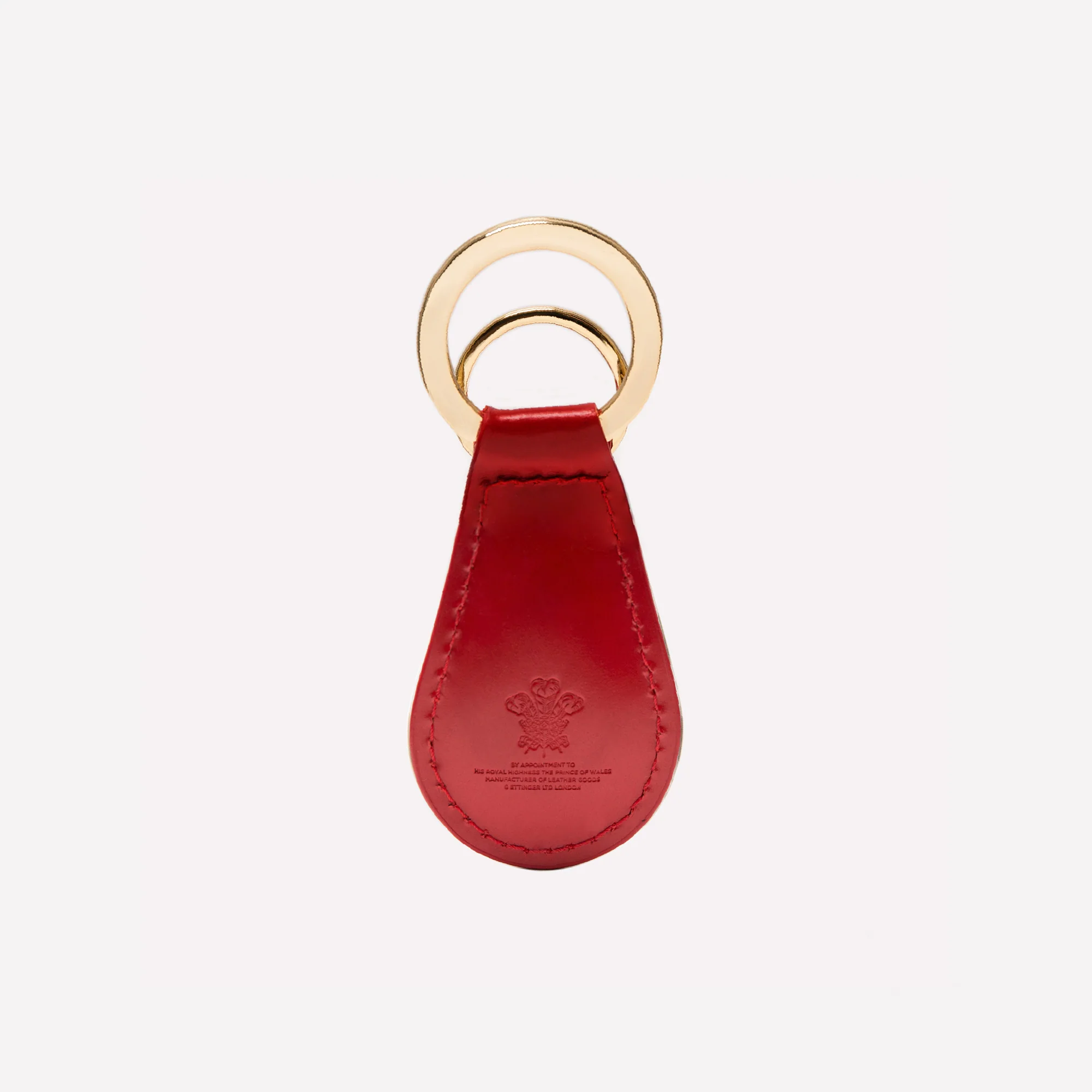 Bridle Hide Valet Key Fob - Image 2