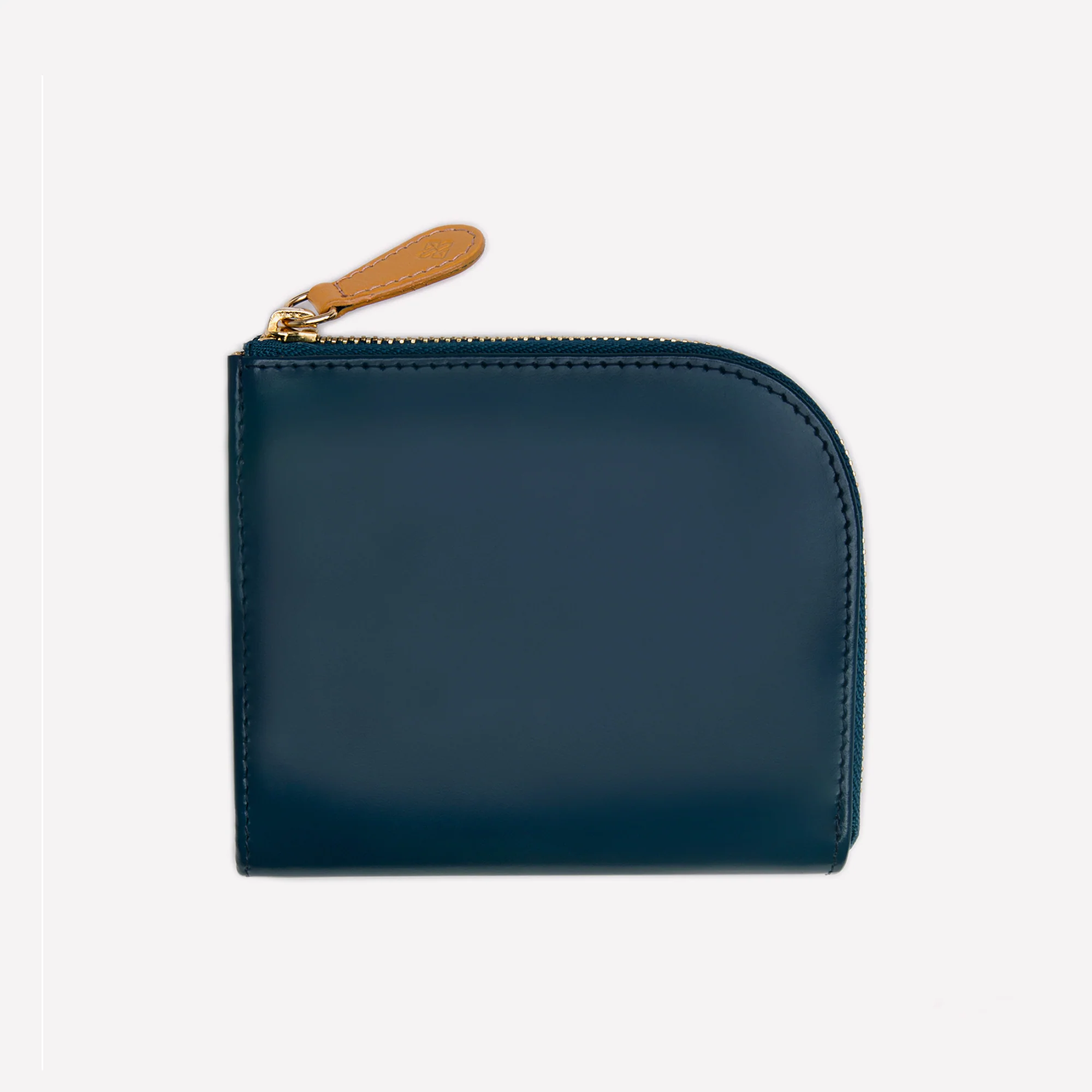 Bridle Hide Zipped Curved Wallet with Key Strap - Image 7