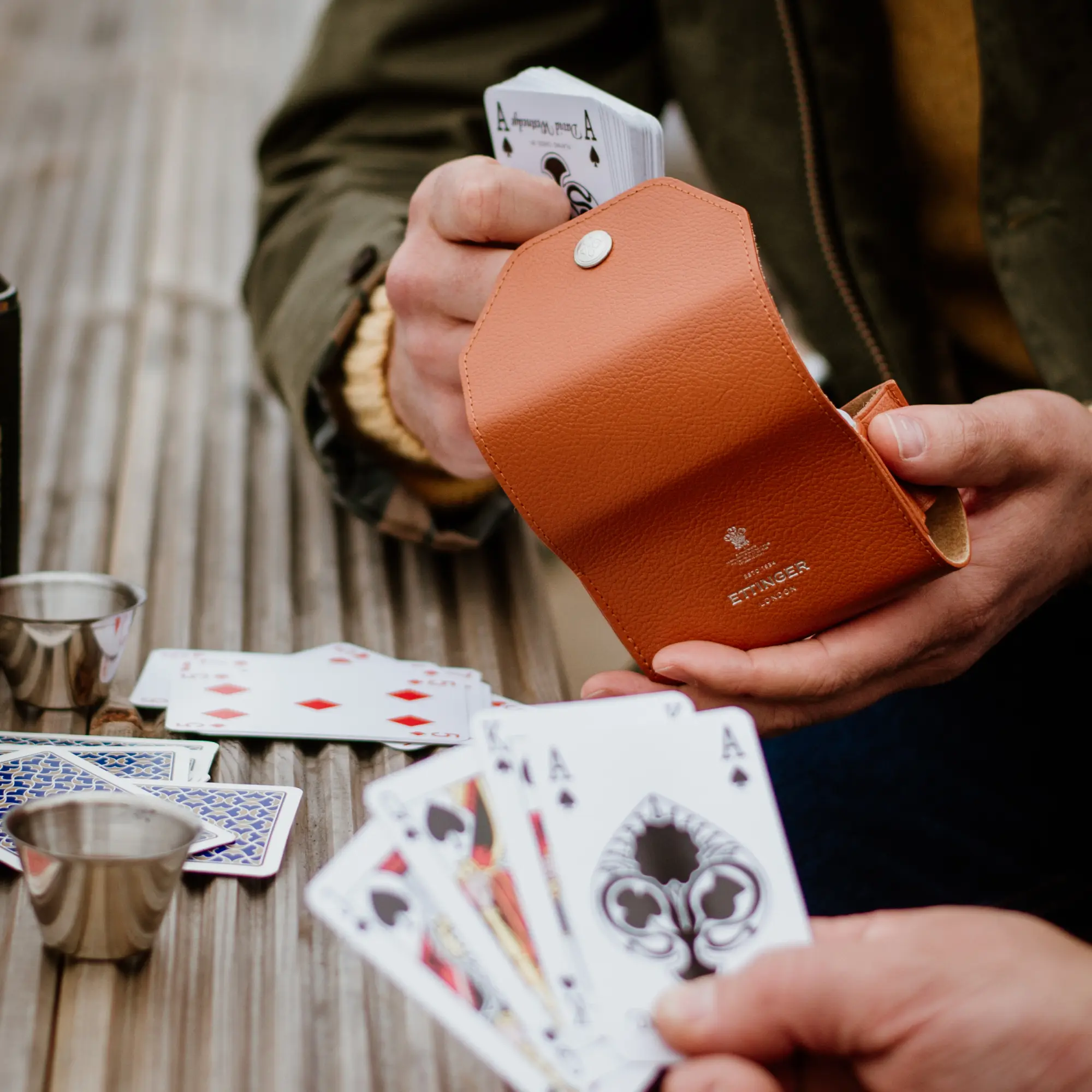 Capra Double Playing Cards Case - Image 19