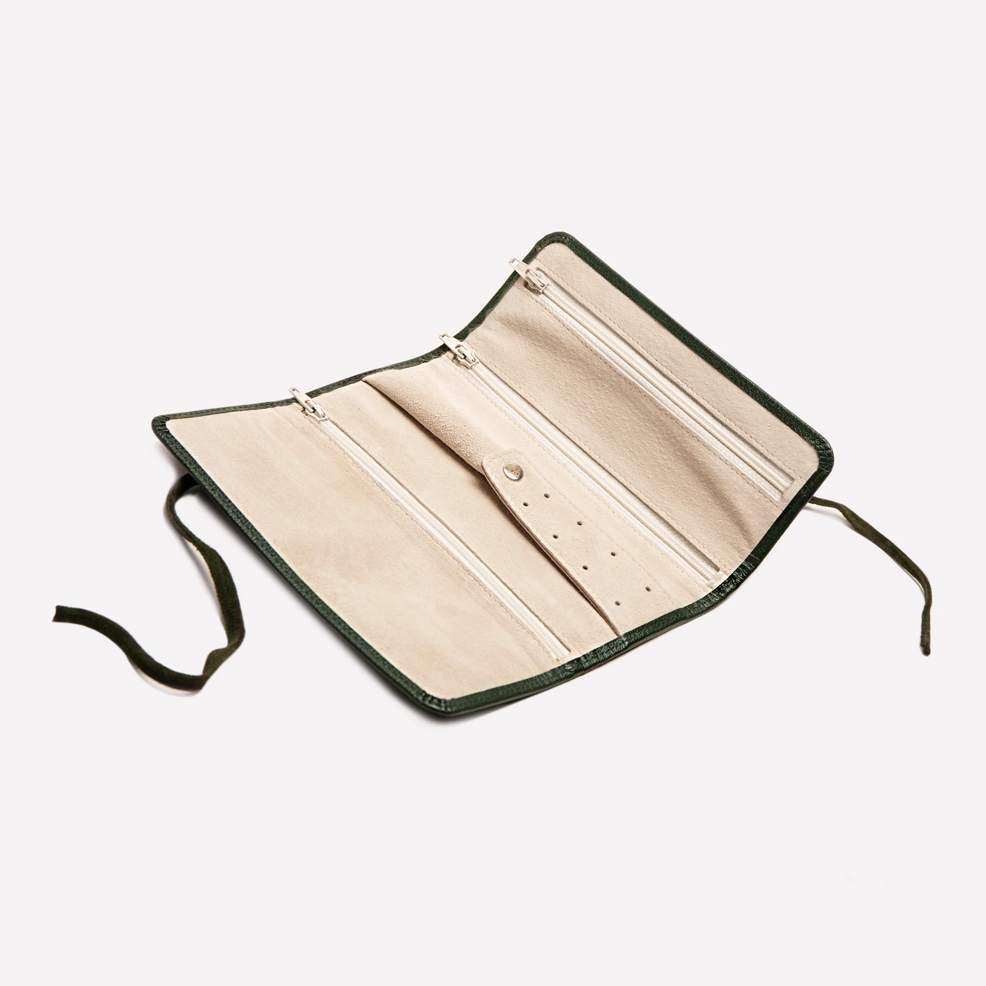 Capra Ecru Large Jewellery Roll - Image 2