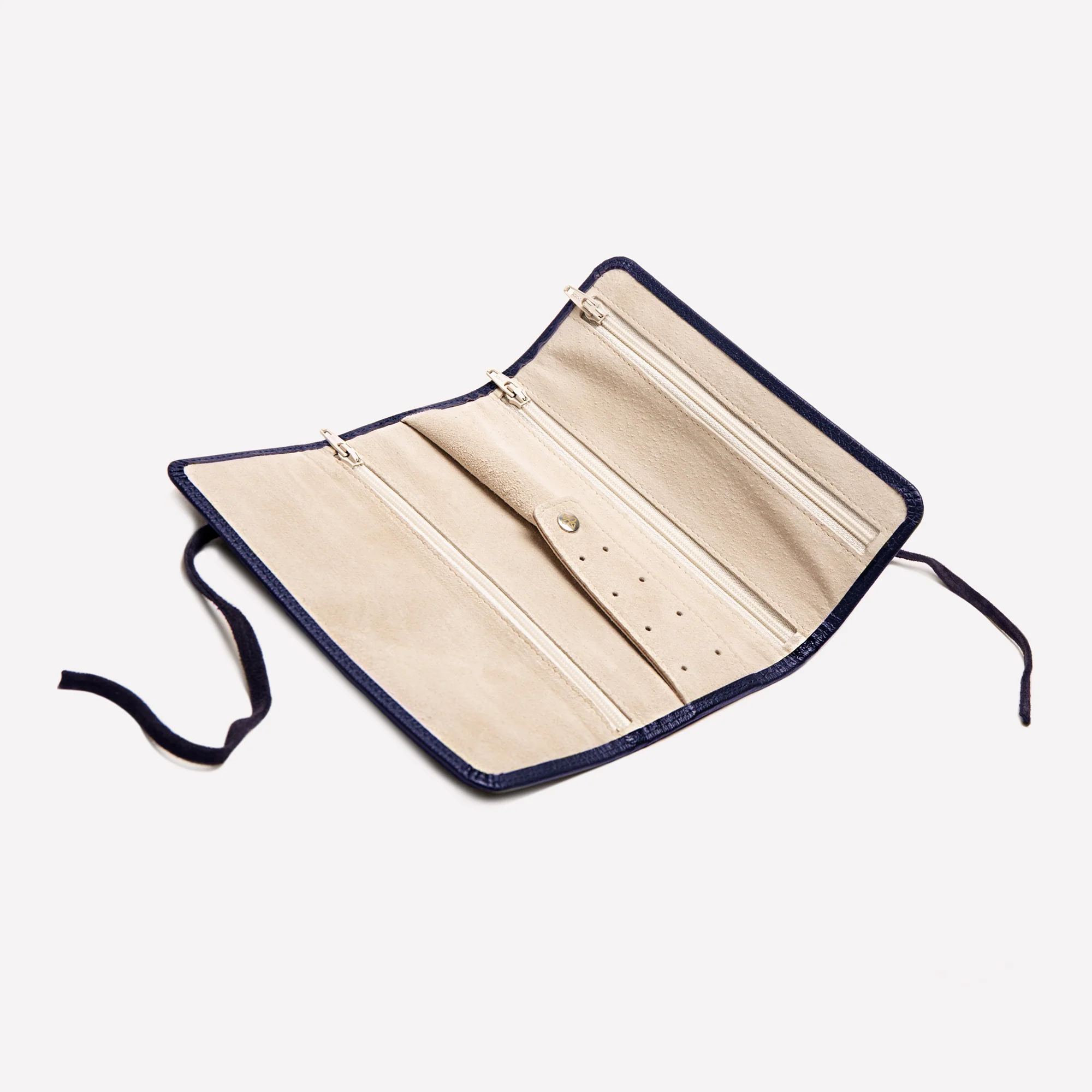 Capra Ecru Large Jewellery Roll - Image 7