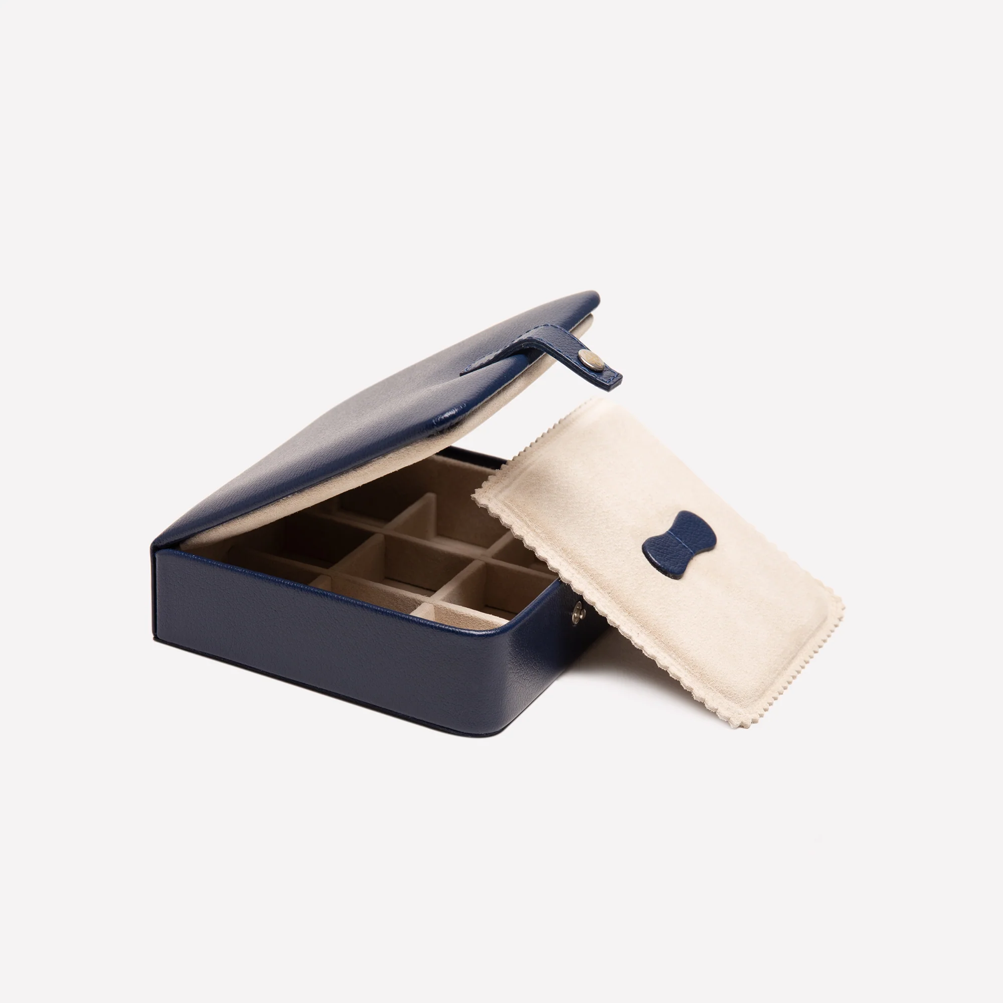 Capra Ecru Large Jewellery / Cufflink Box - Image 10