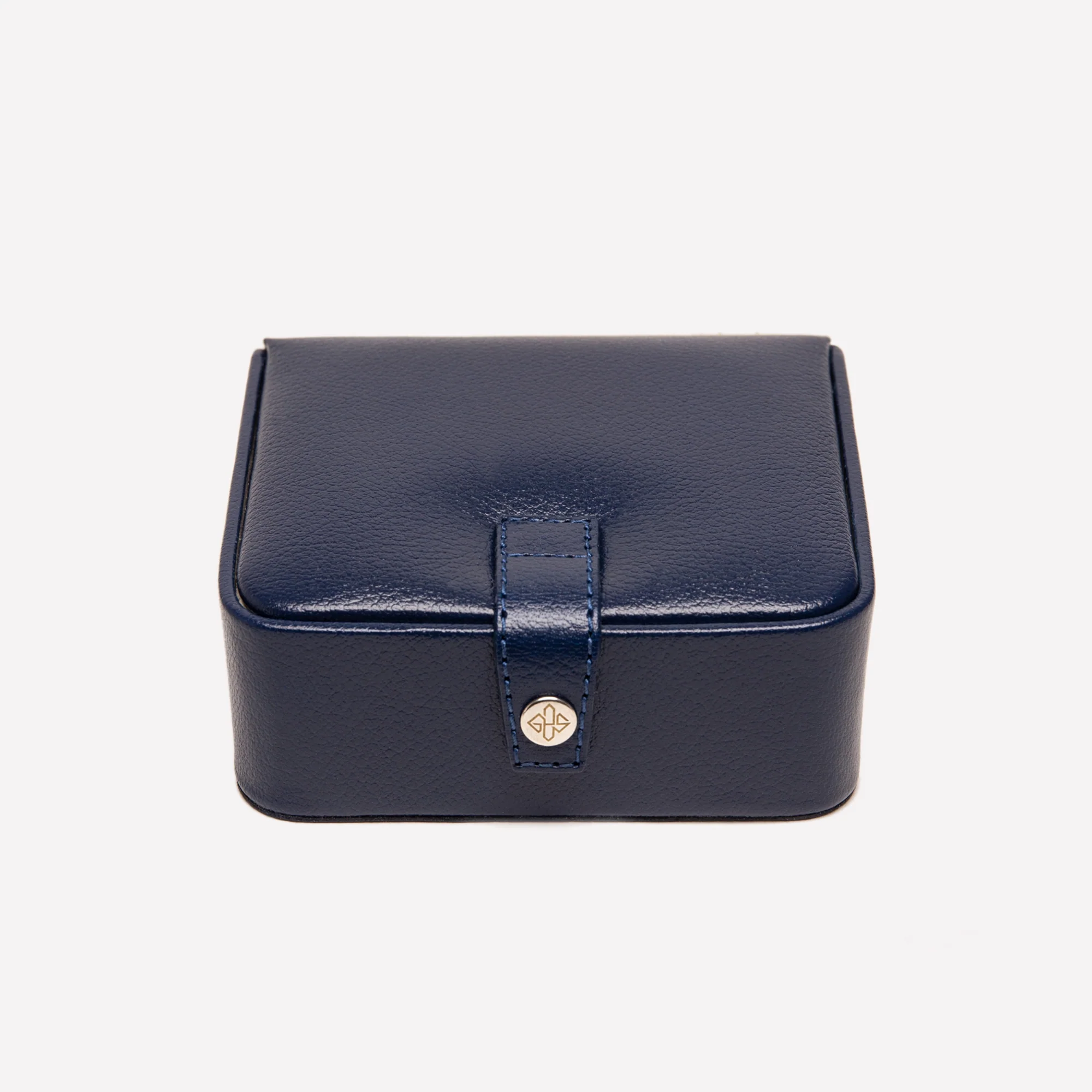 Capra Ecru Medium Jewellery / Cufflink Box