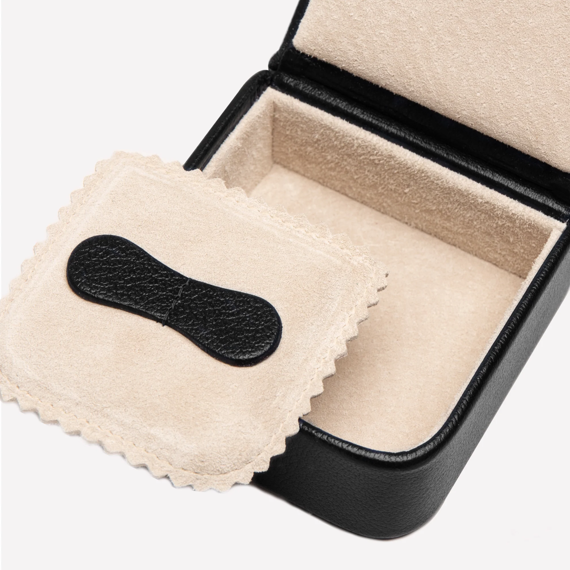Capra Ecru Small Jewellery / Cufflink Box - Image 6
