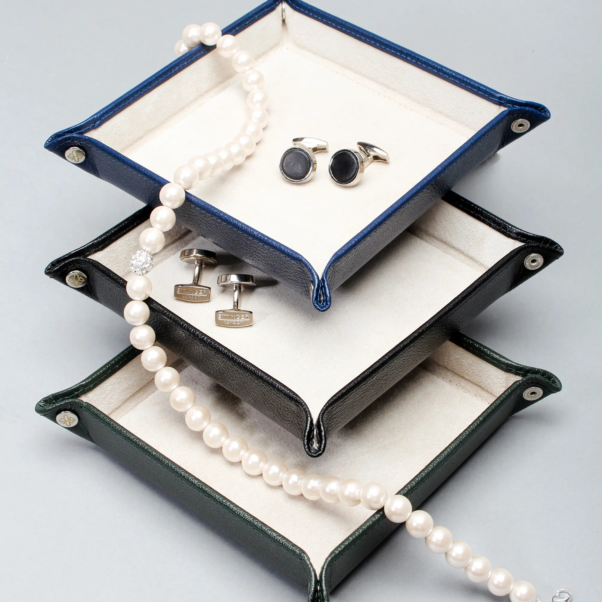 Capra Ecru Square Valet Tray - Image 10