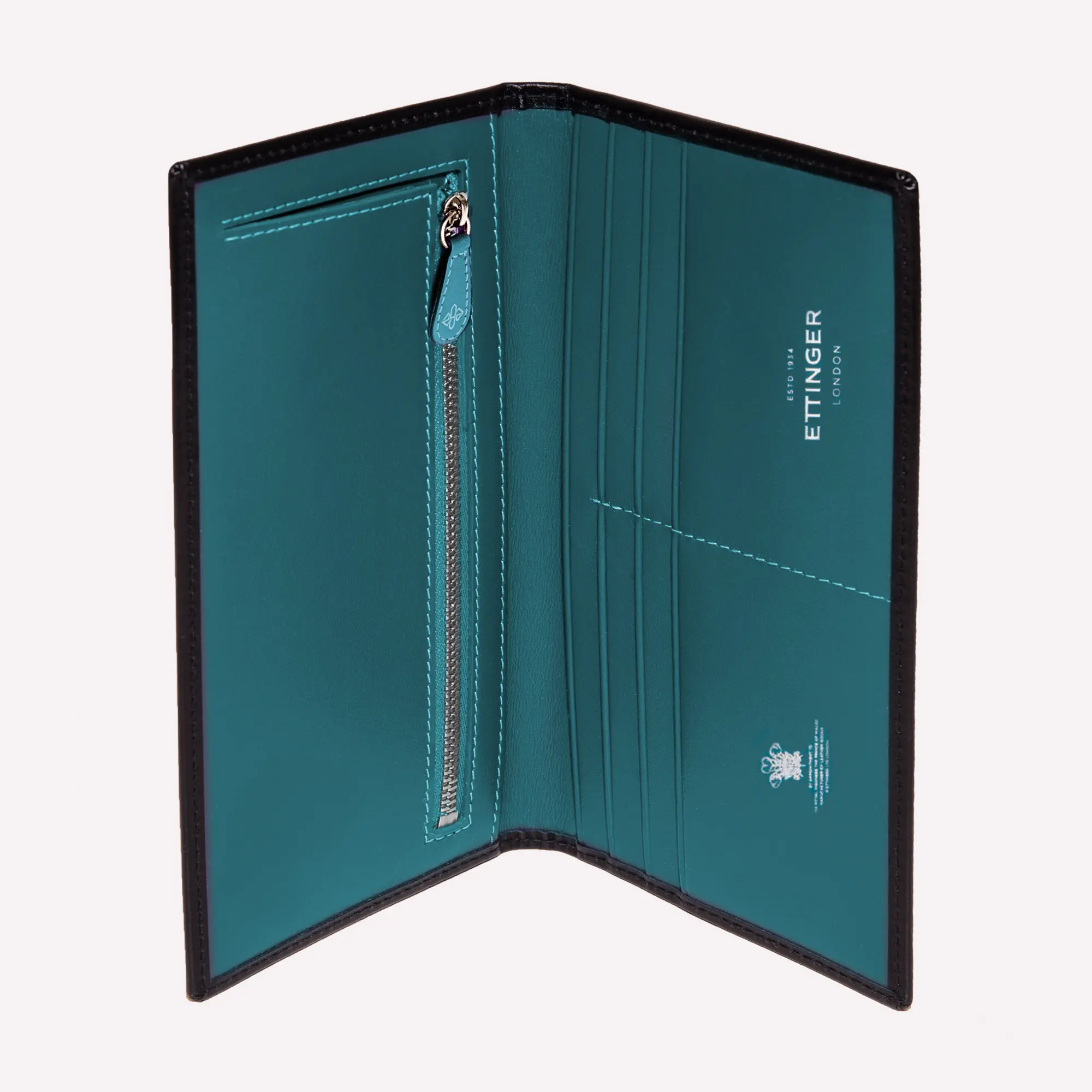 Sterling Long Wallet with Zipped Pocket - Image 12