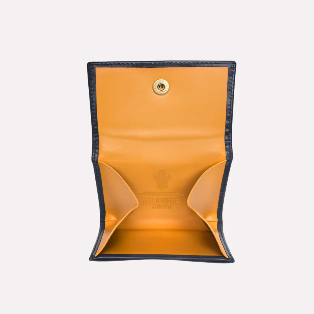 Heritage Bridle Hide Coin Purse with Card Pocket - Image 12