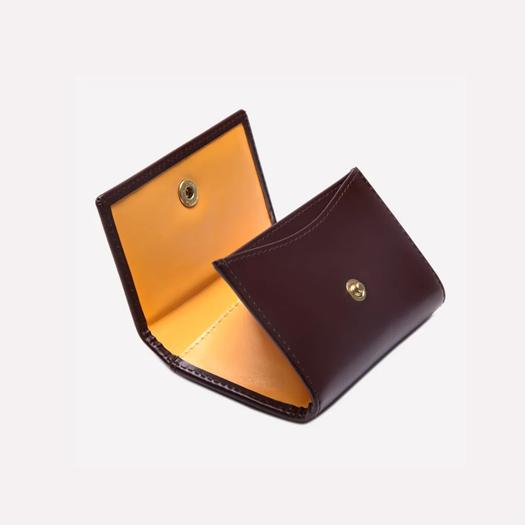 Heritage Bridle Hide Coin Purse with Card Pocket - Image 2