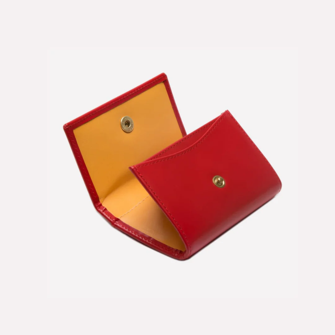 Heritage Bridle Hide Coin Purse with Card Pocket - Image 5