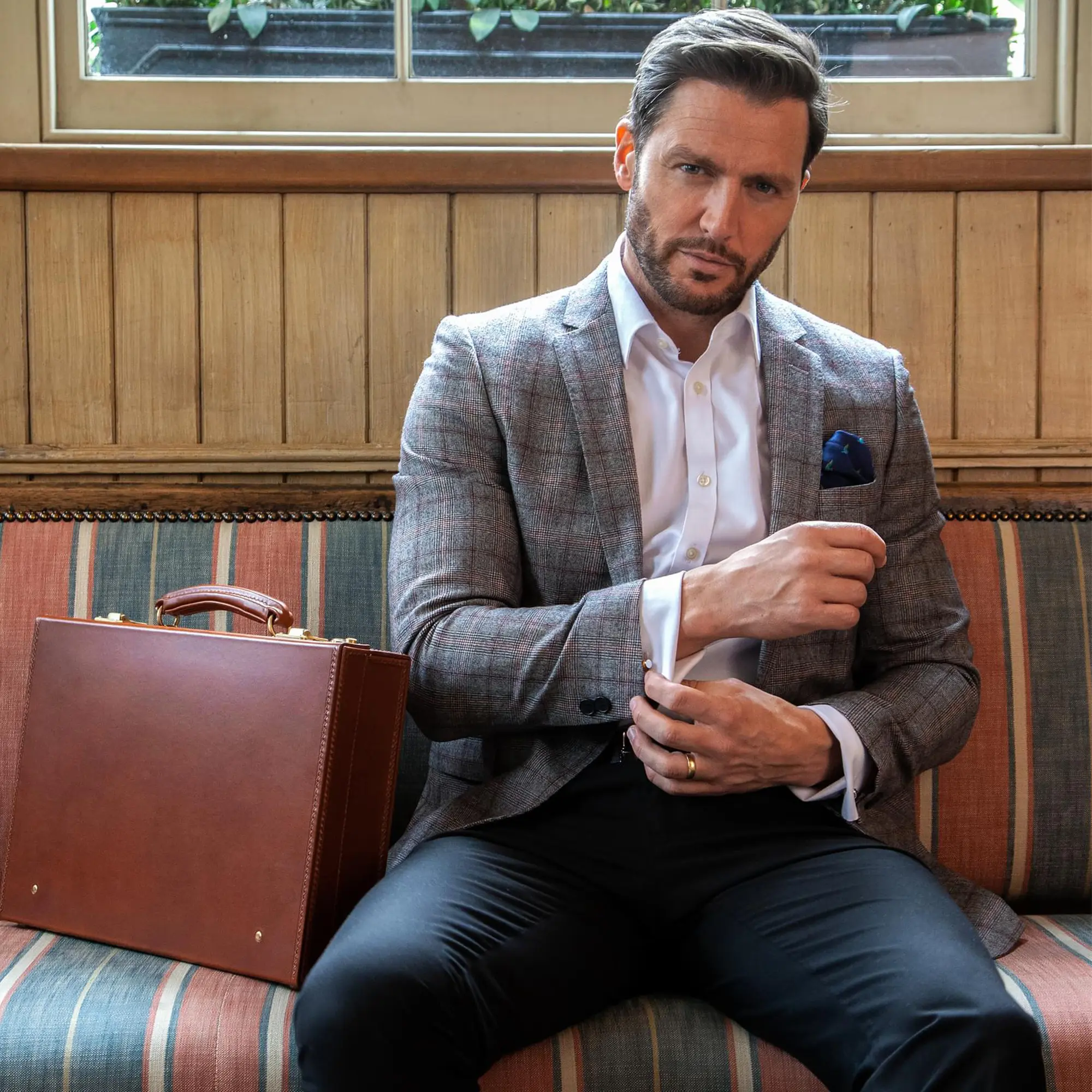 Heritage St James Lid-Over Attaché Case - Image 14