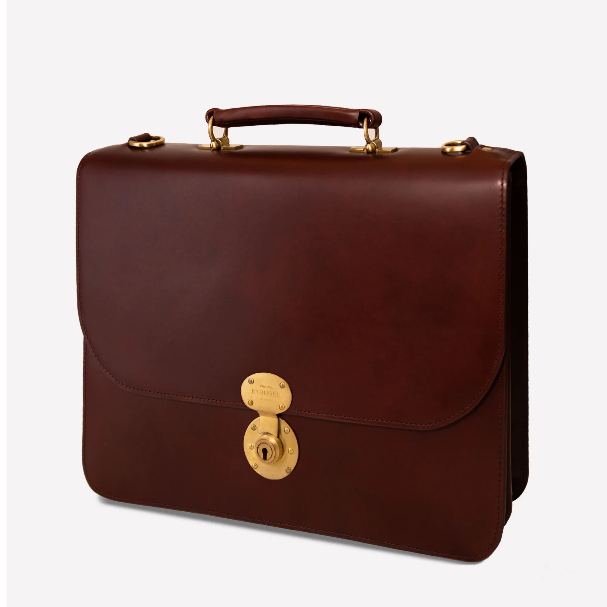 Heritage Westminster Flap-Over Briefcase - Image 13