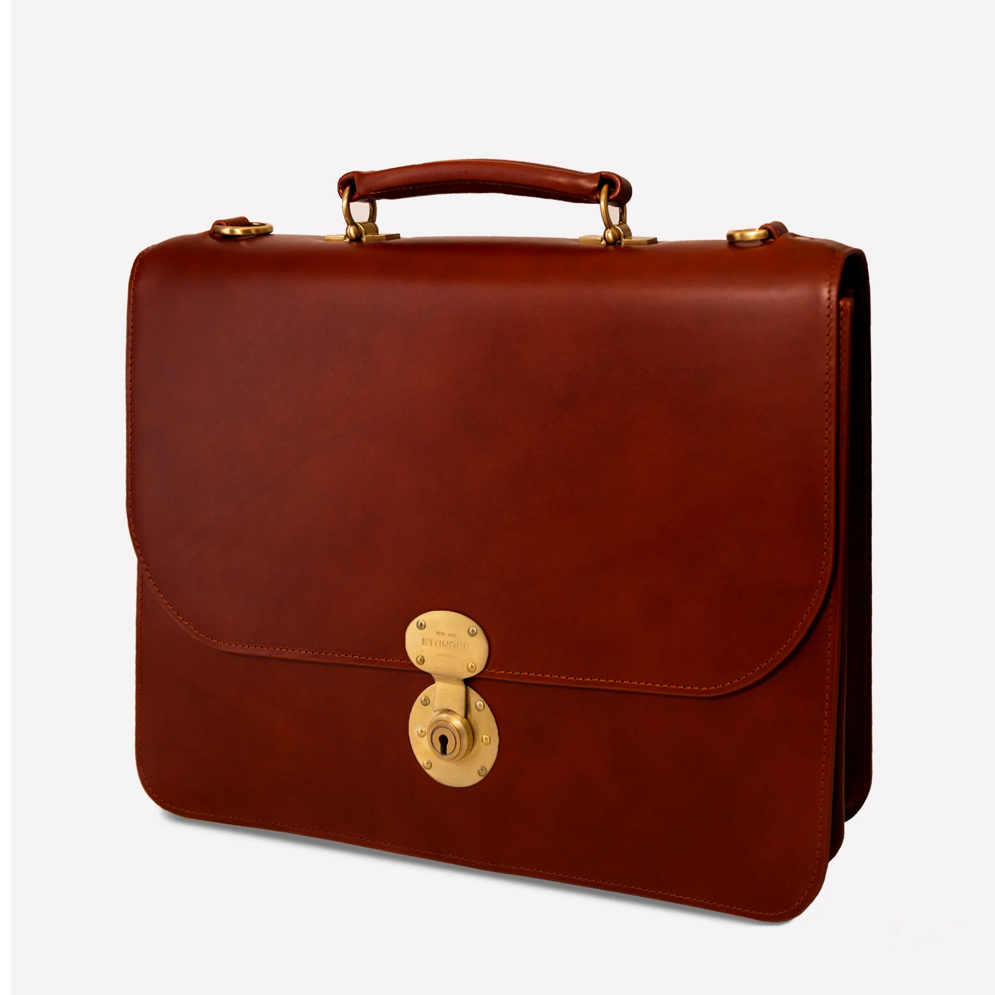 Heritage Westminster Flap-Over Briefcase - Image 2