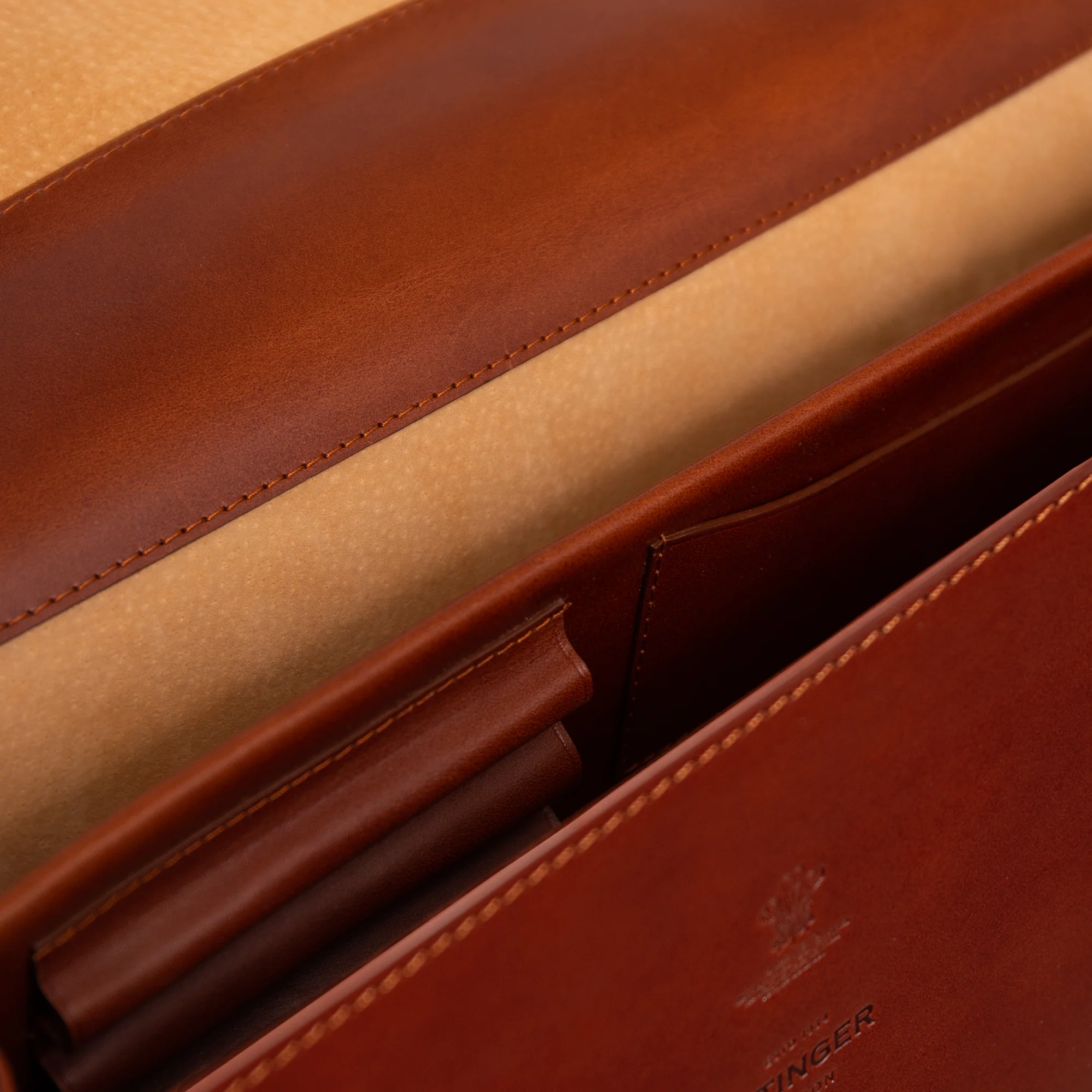 Heritage Westminster Flap-Over Briefcase - Image 4