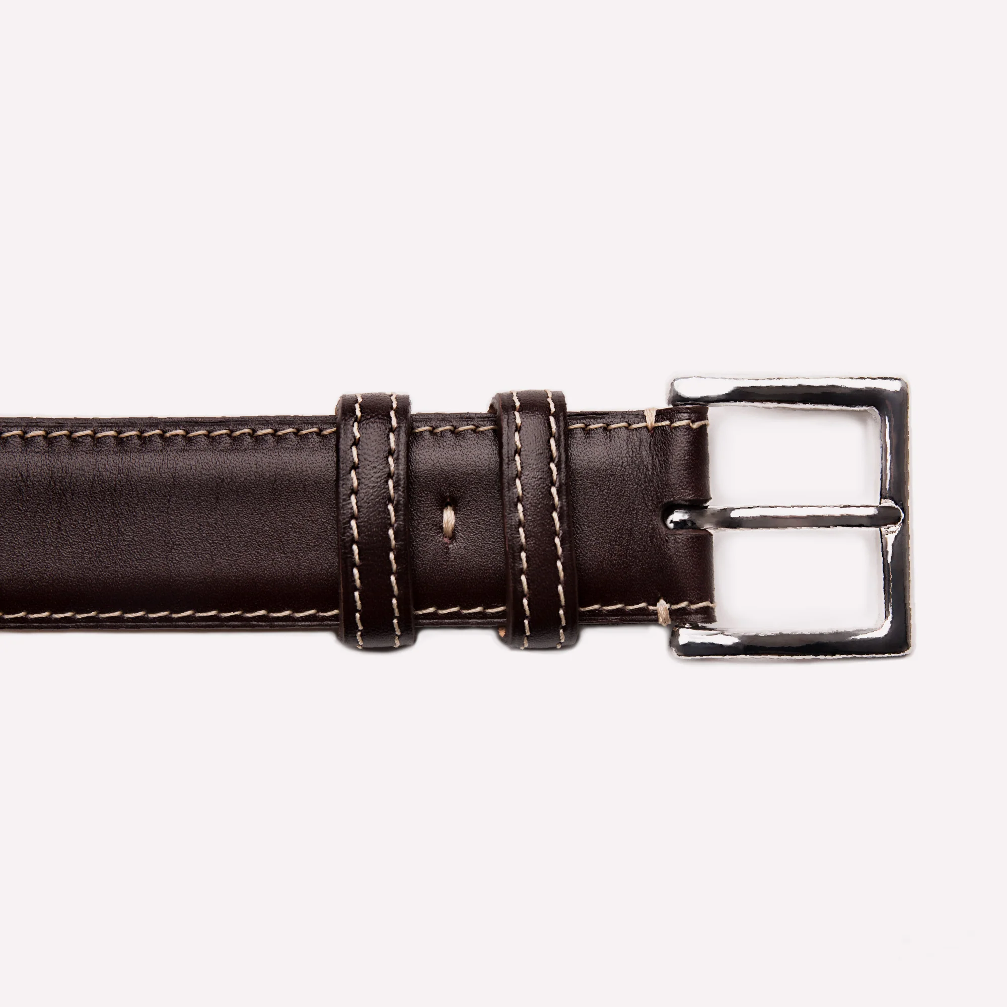 35mm Waxy Leather Belt - Image 4