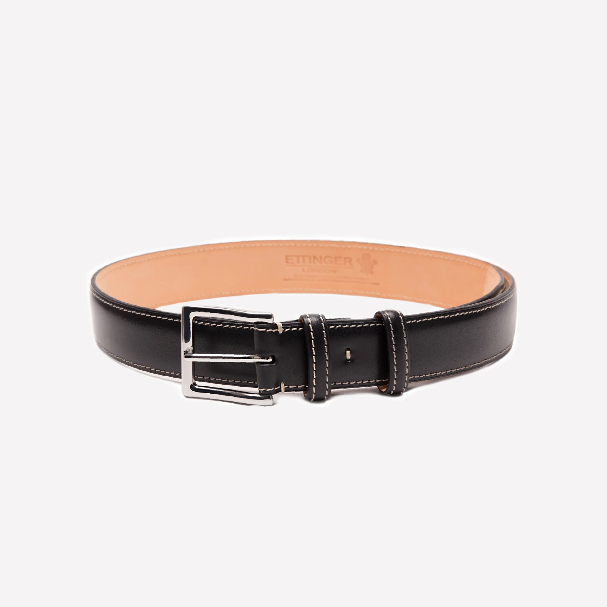 35mm Waxy Leather Belt - Image 6