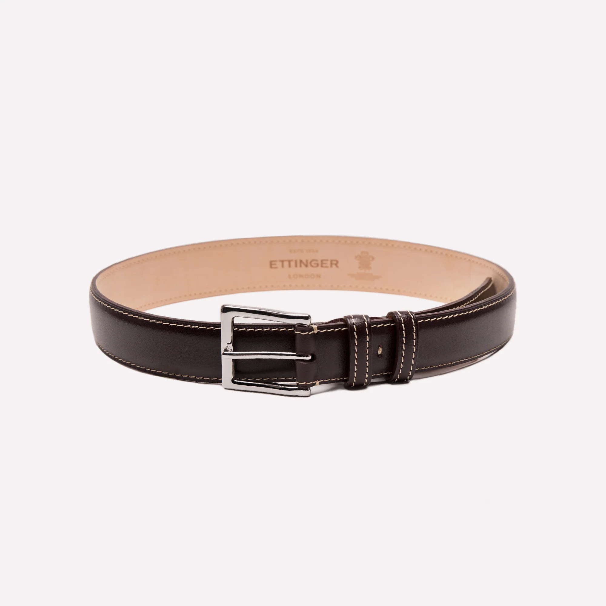 35mm Waxy Leather Belt - Image 7