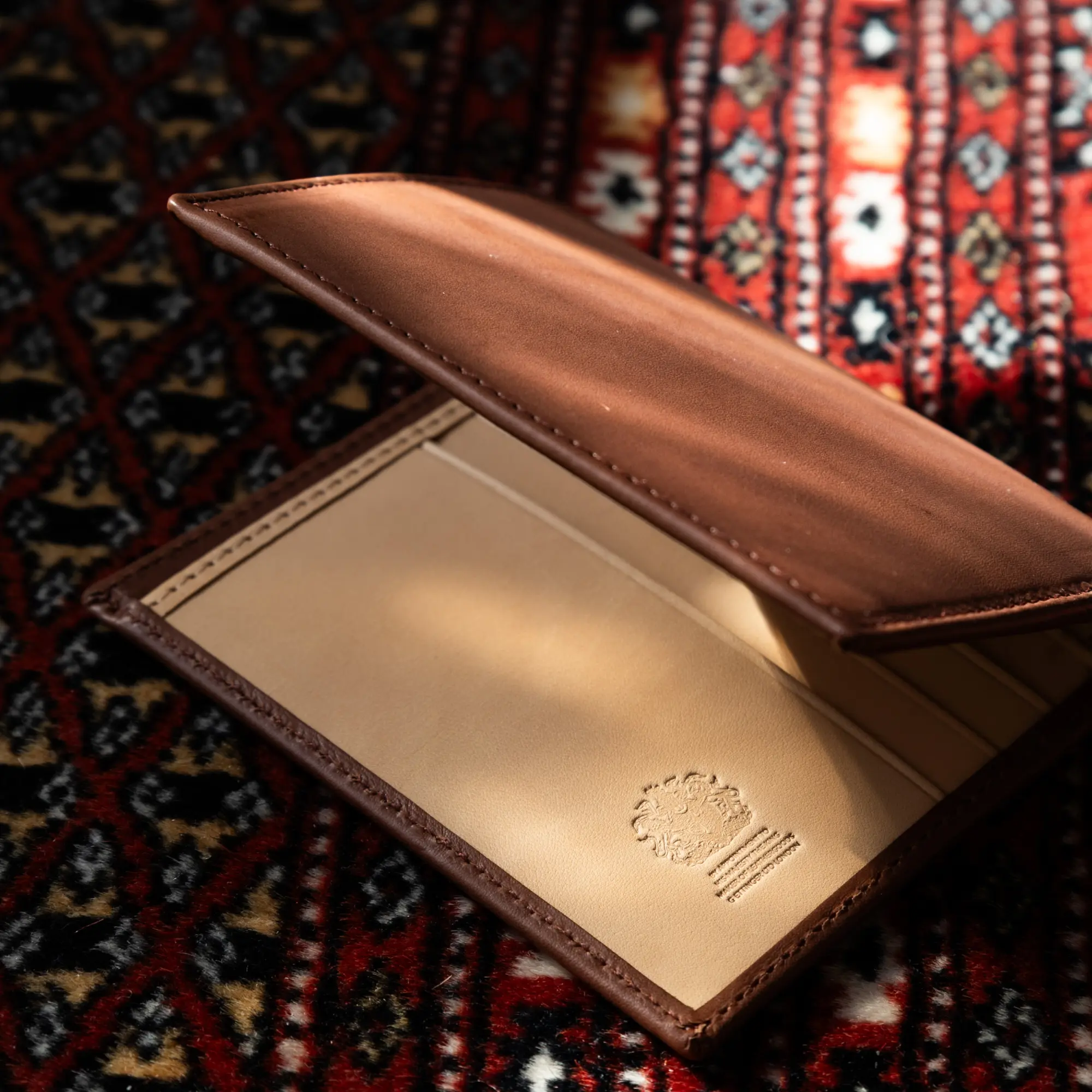 Saint Crispin Mini Wallet with 6 C/C - Image 4